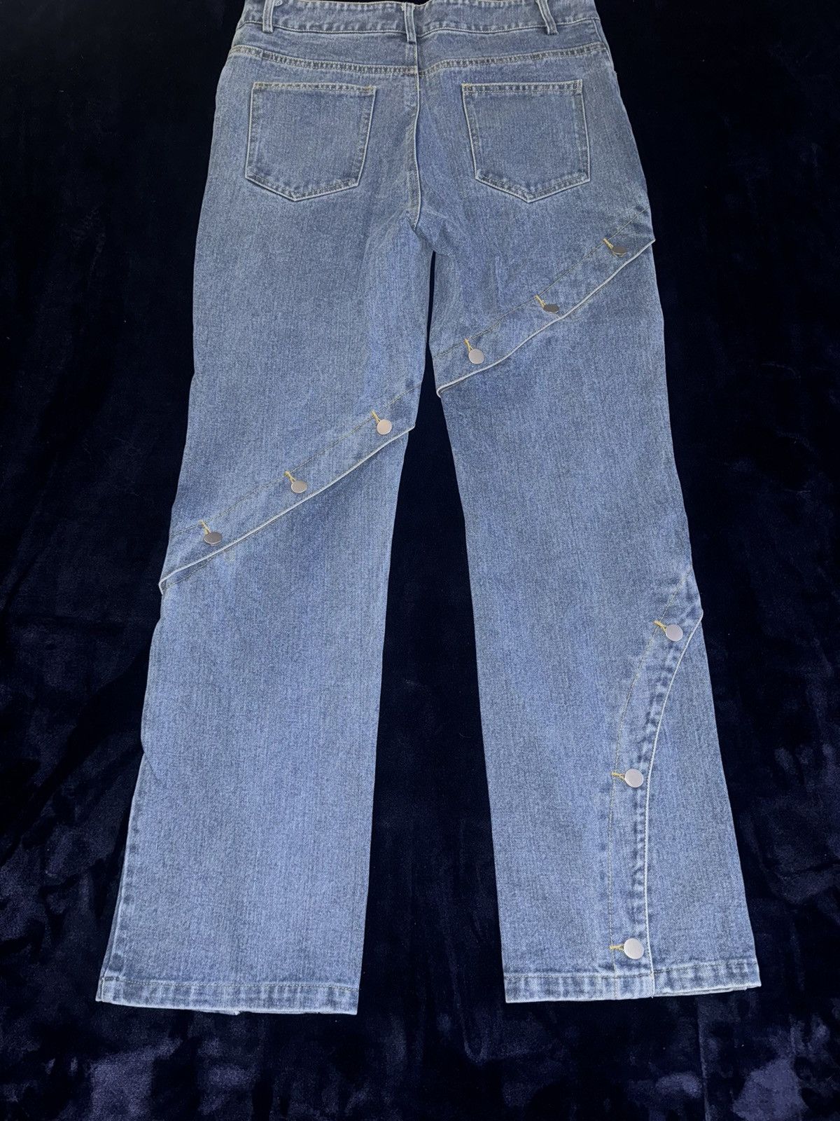 Other Button Lose Straight Jeans Size US 34 / EU 50 - 7 Thumbnail