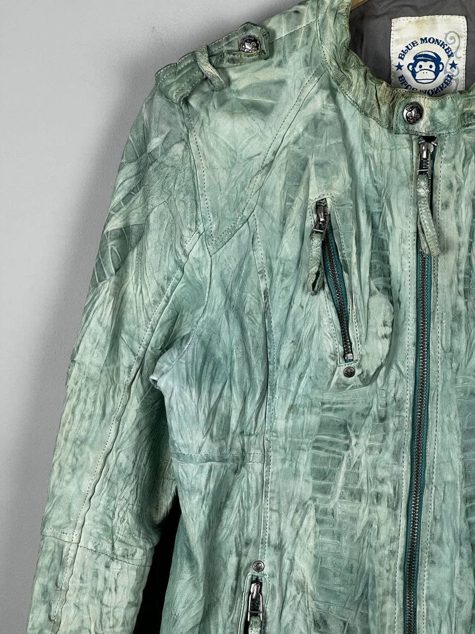 Japanese Brand Vintage Avant Garde Leather Jacket Indie Sleaze Size US S / EU 44-46 / 1 - 5 Thumbnail