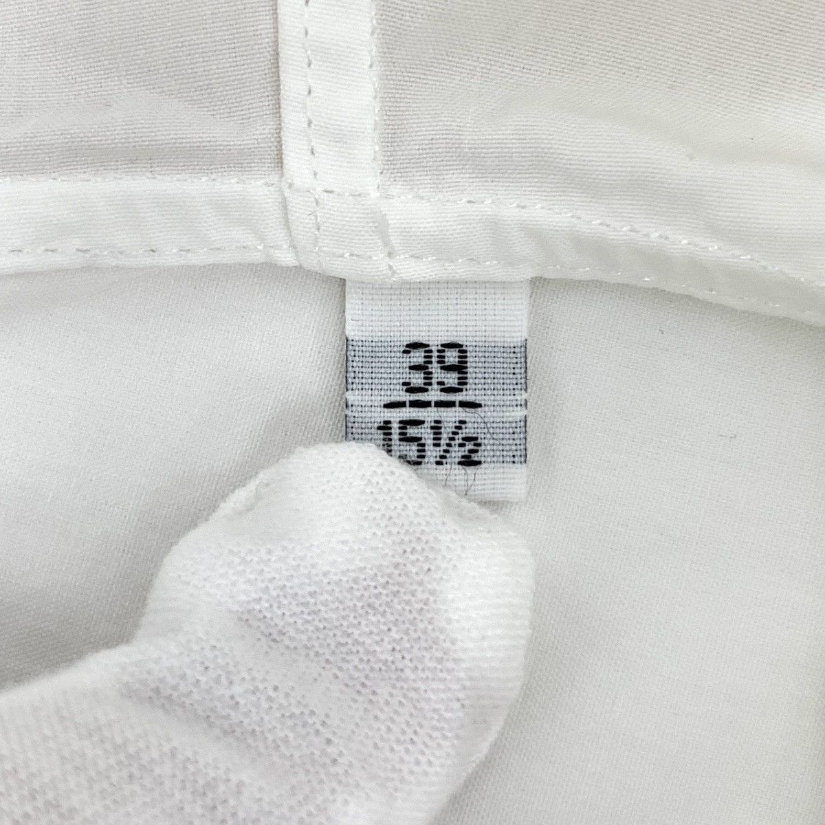 Hermes Hermes White Spliced Pocket Hooded Long Sleeve Shirt K26WX Size US S / EU 44-46 / 1 - 6 Thumbnail