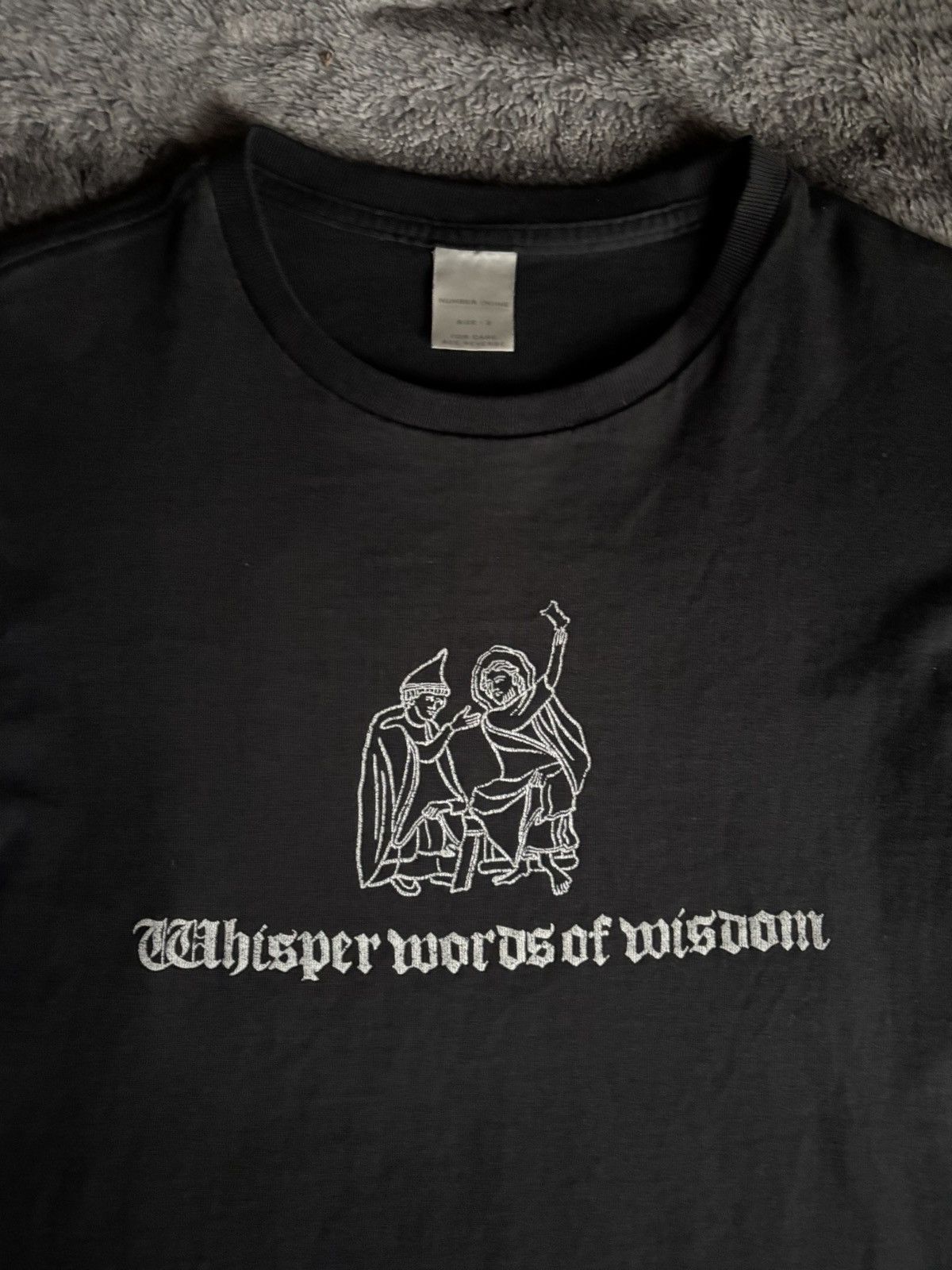 Number (N)ine AW02 “Whisper Words Of Wisdom” Shirt Size US S / EU 44-46 / 1 - 3 Thumbnail