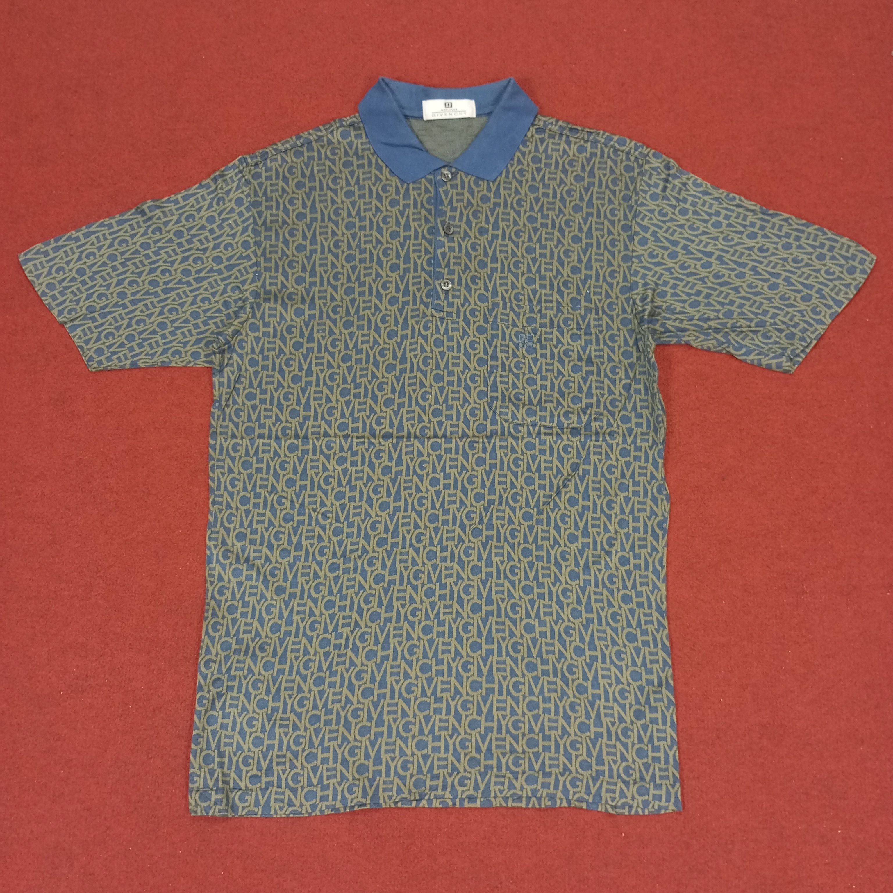 Givenchy × Vintage Givenchy Fashion Style Designer Polos Size US M / EU 48-50 / 2 - 1 Thumbnail
