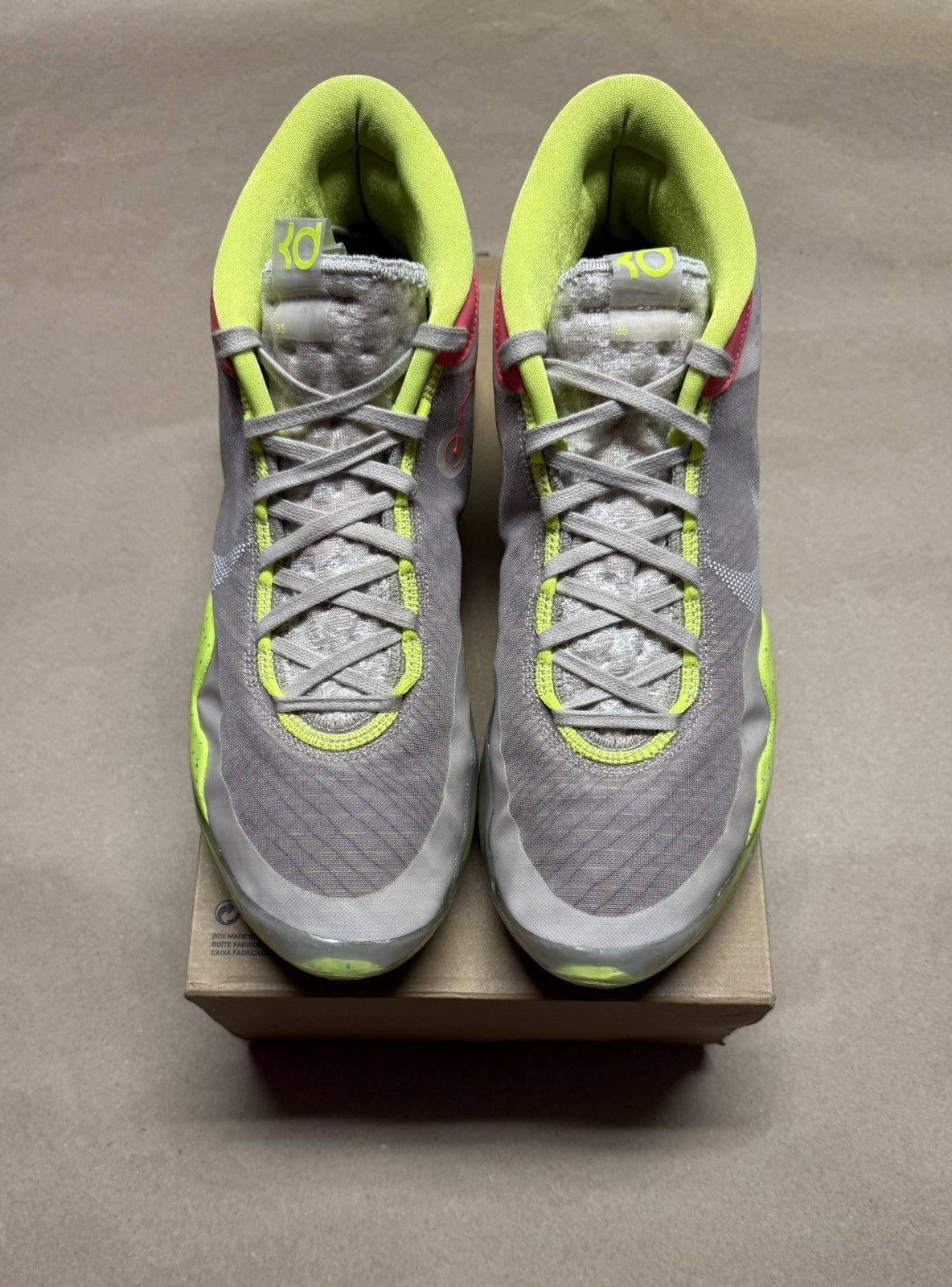 Nike Nike Zoom KD 12 90s Kid Kevin Durant men’s size 14 Rare! Size US 14 / EU 47 - 3 Thumbnail