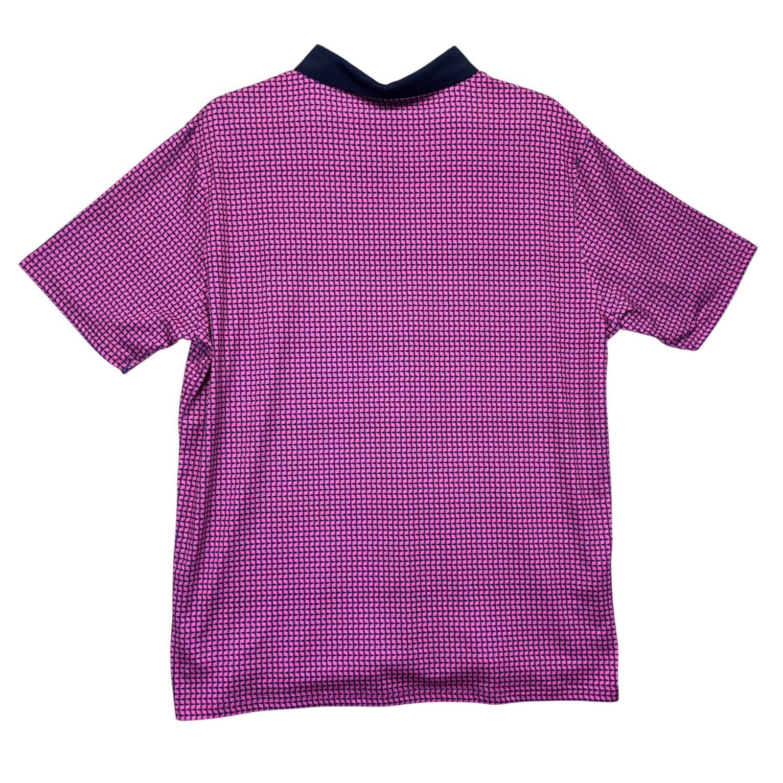 The Unbranded Brand MAELREG Men’s Performance Polo Pink Navy Golf Shirt XL Size US L / EU 52-54 / 3 - 4 Thumbnail