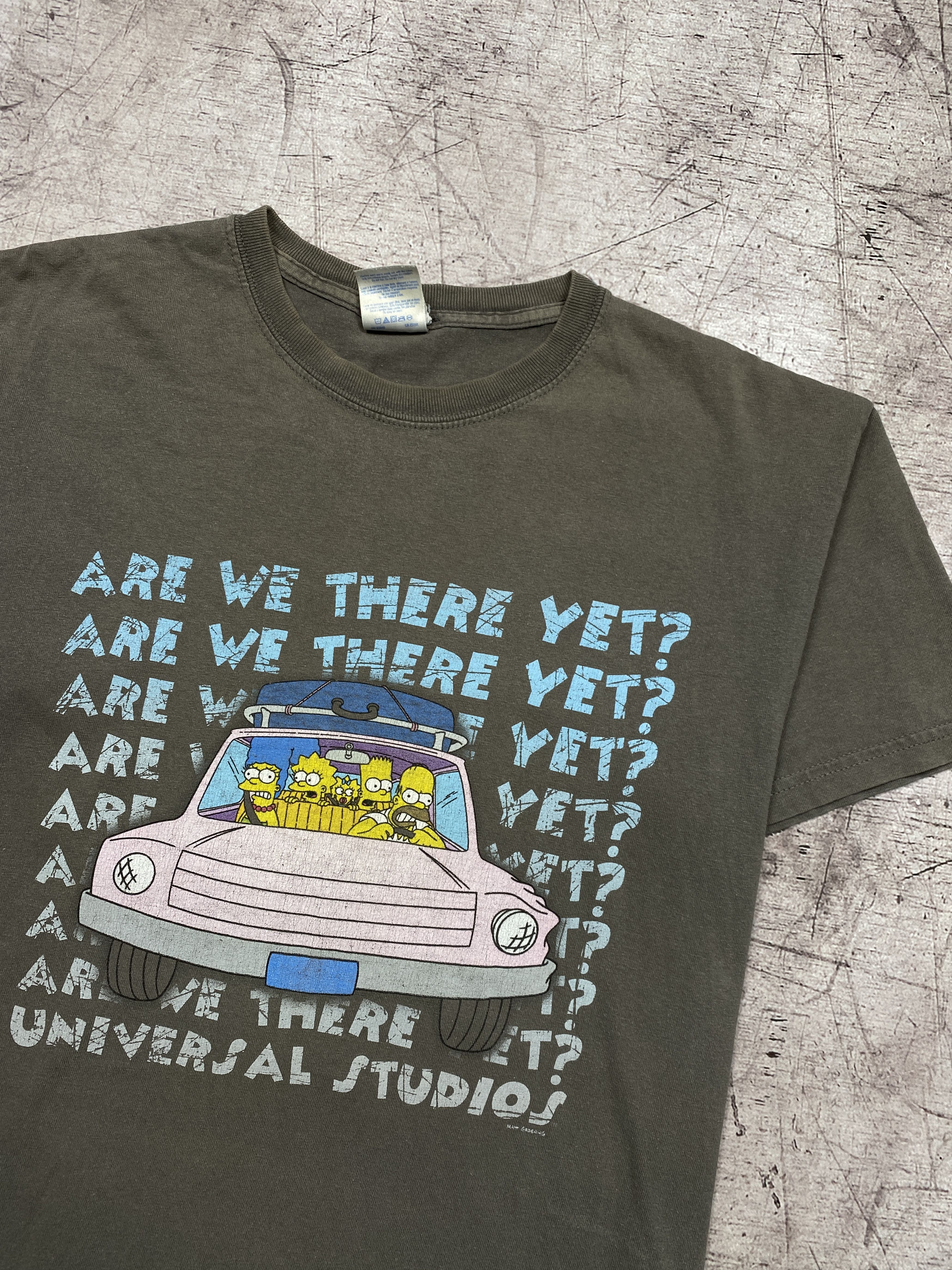 The Simpsons × Universal Studios × Vintage The Simpsons Universal Studios Vintage T-Shirt Size US M / EU 48-50 / 2 - 2 Thumbnail