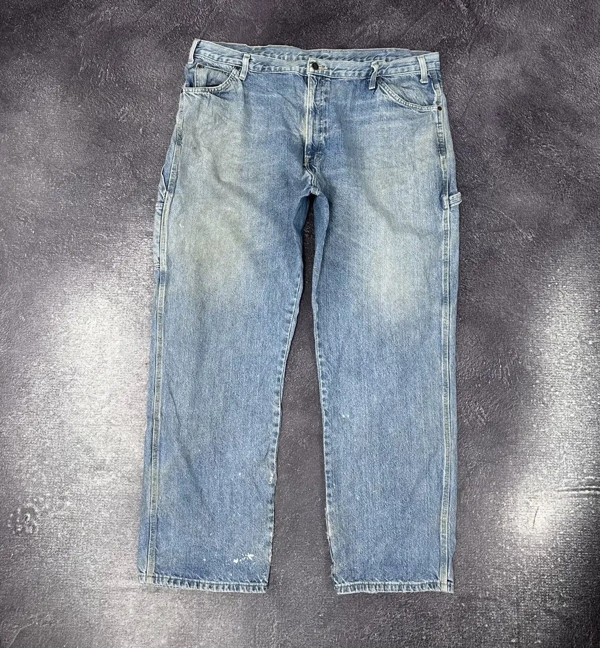 Dickies × Vintage Vintage Dickies Y2K American Light Blue Denim Hype Jeans Size US 42 / EU 58 - 2 Thumbnail