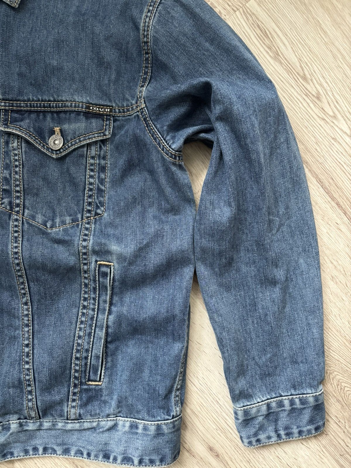 Coach COACH signature relaxed denim jacket 165/92 Size M / US 6-8 / IT 42-44 - 3 Thumbnail