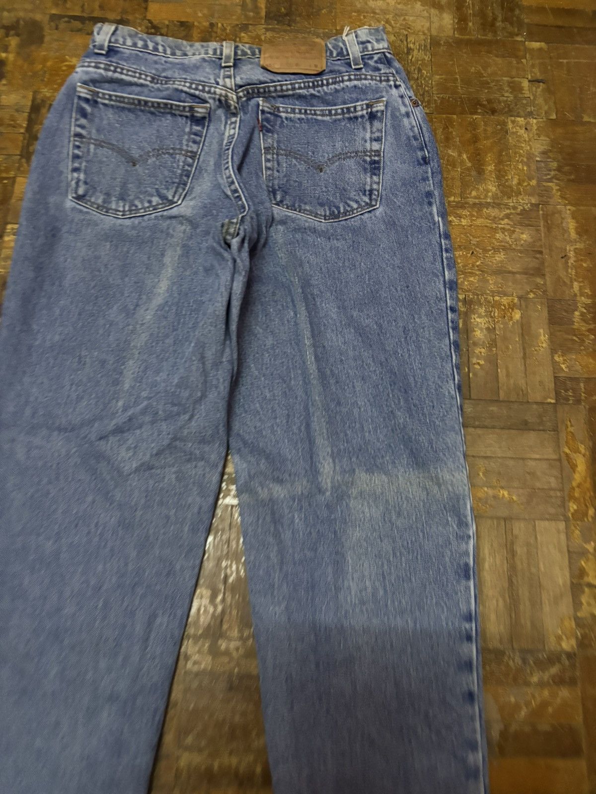 Jean × Levi's × Vintage Vintage Levis 90’s 551 Relaxed Fit Tapered Leg (Size 31) Size US 38 / EU 54 - 3 Thumbnail