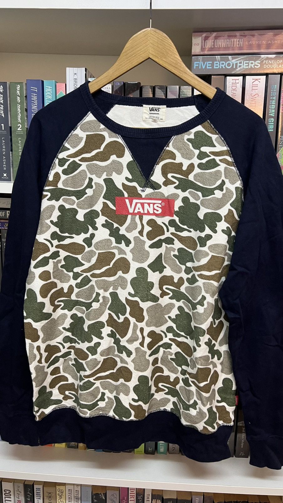 Vans VANS Skateboard Camo Sweatshirt Size US L / EU 52-54 / 3 - 2 Thumbnail