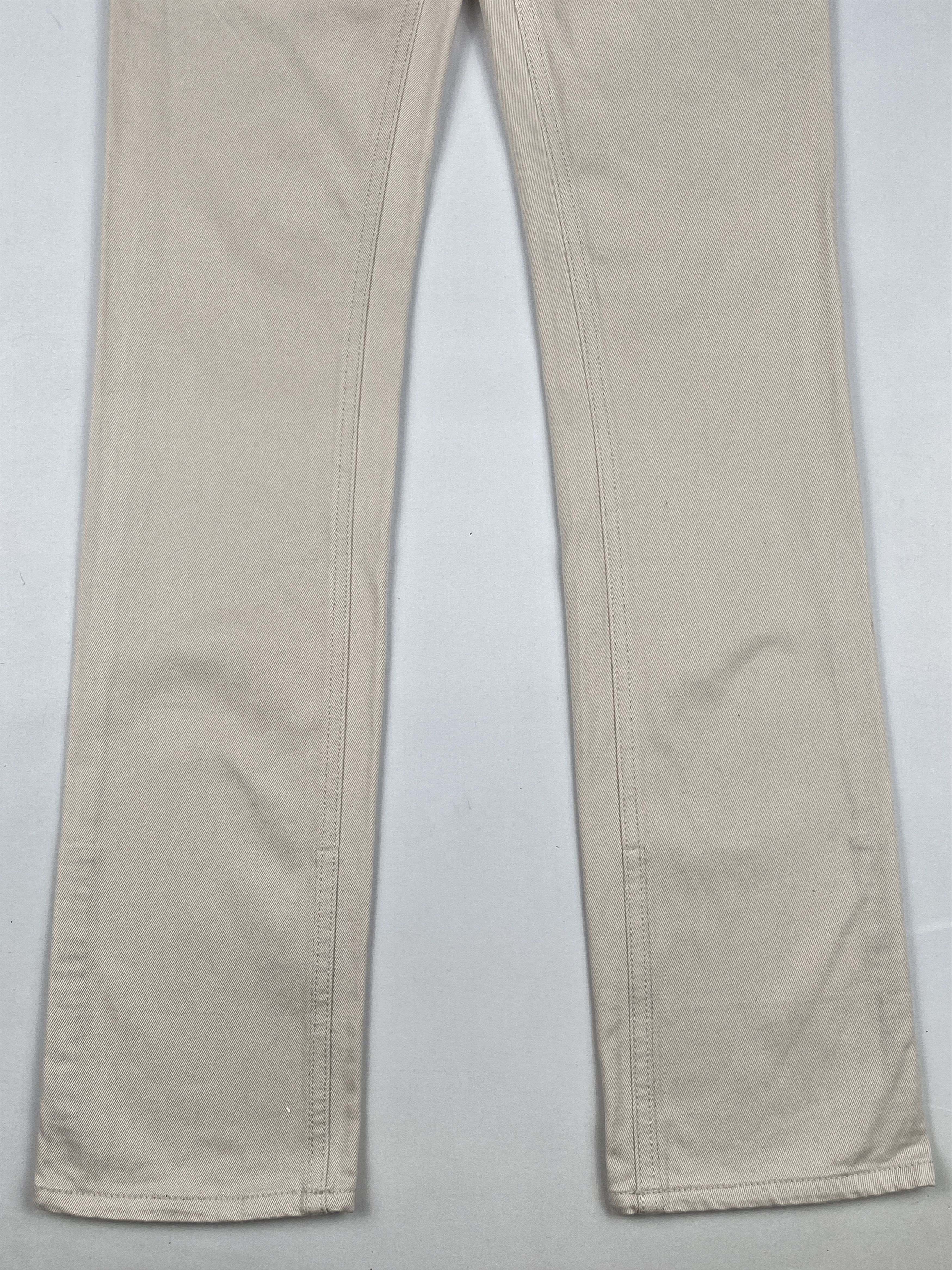 Gucci Embroidered Heart Crest Denim Pants Size 25" / US 0 / IT 36 - 4 Thumbnail