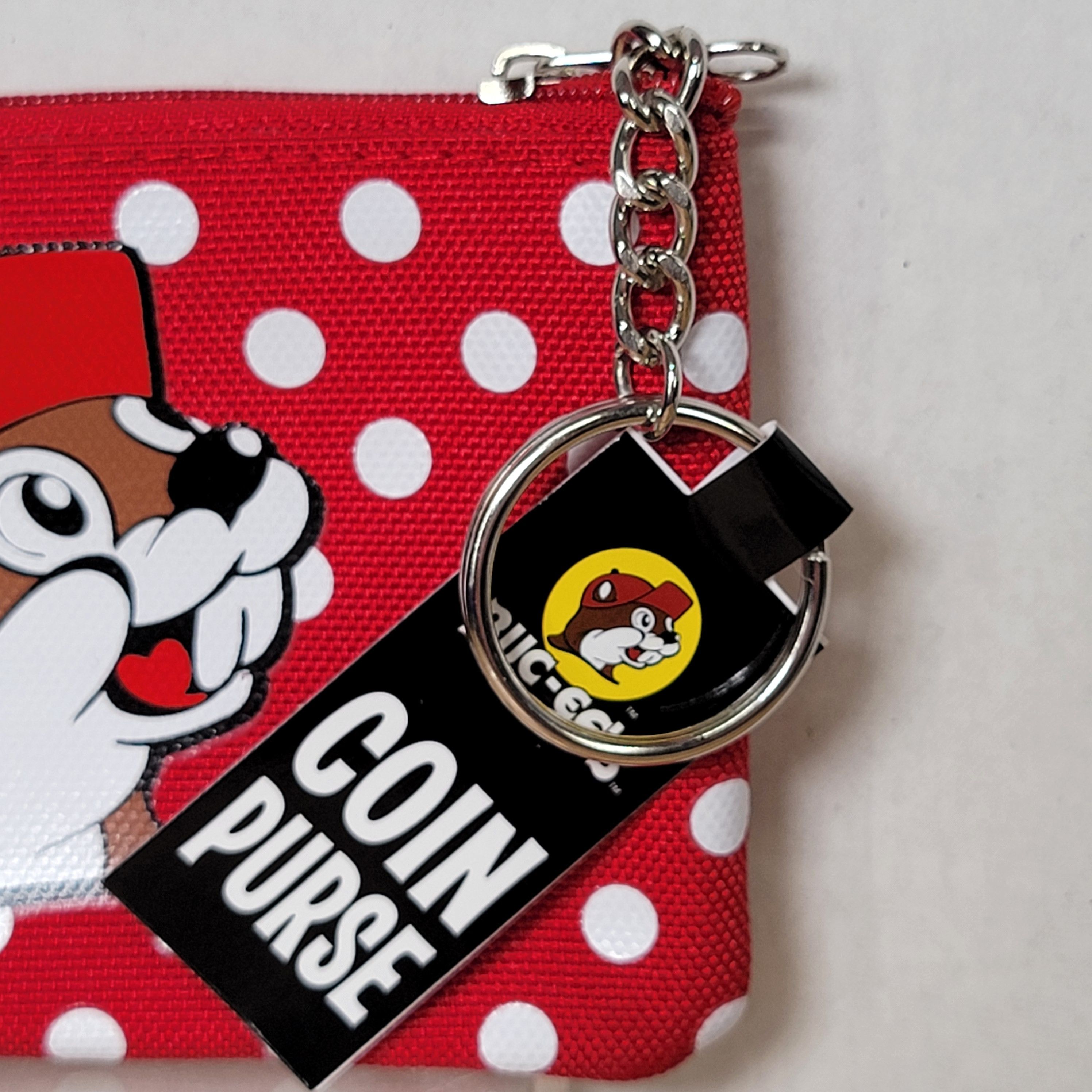 Other Buc-ee's Coin Pouch w/ Key Ring & ID Window - NWT Size ONE SIZE - 4 Thumbnail