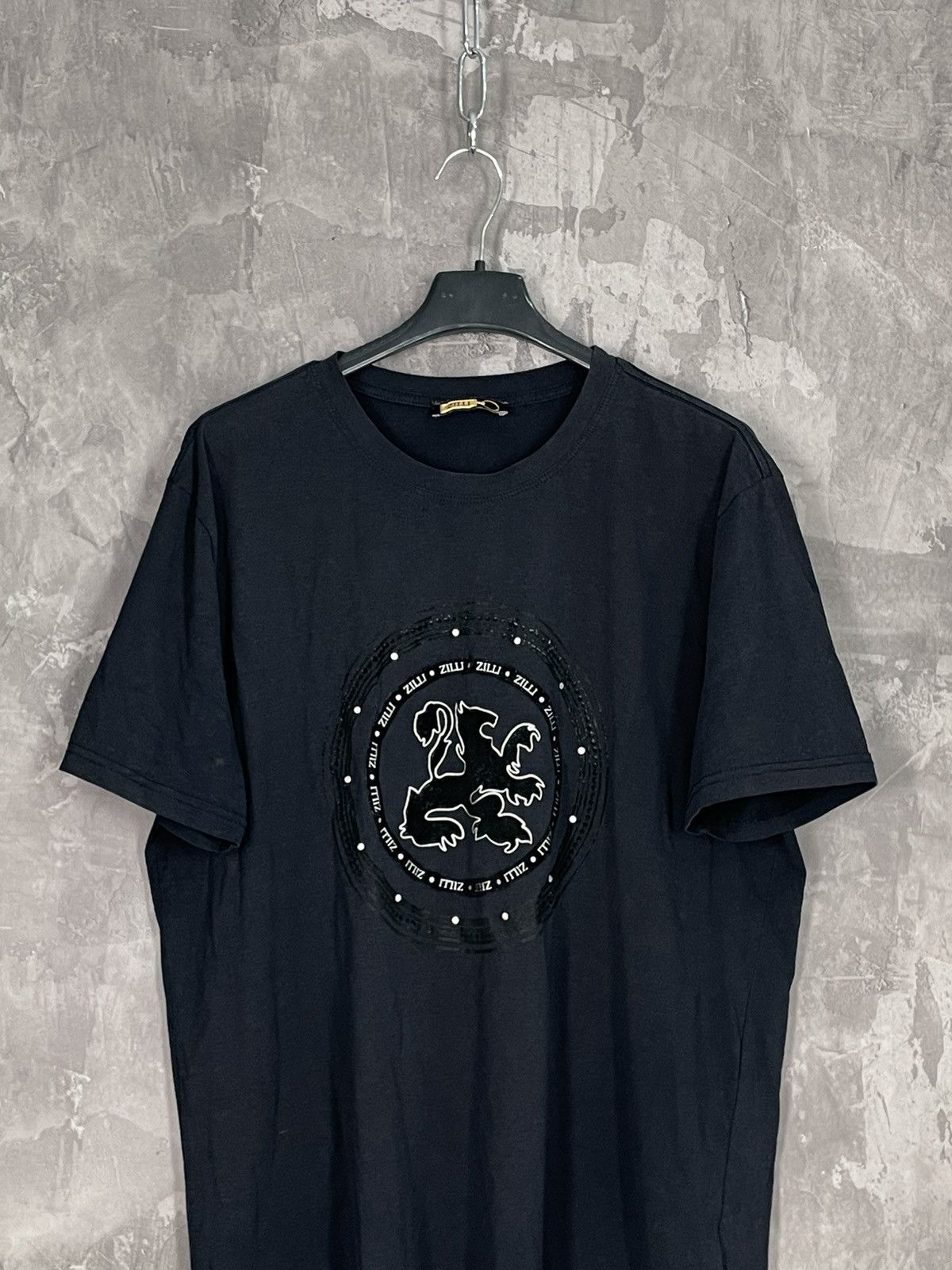 Vintage × Zilli Zilli Basic Old Money Vintage Luxury T Shirt Cotton Size US M / EU 48-50 / 2 - 2 Thumbnail