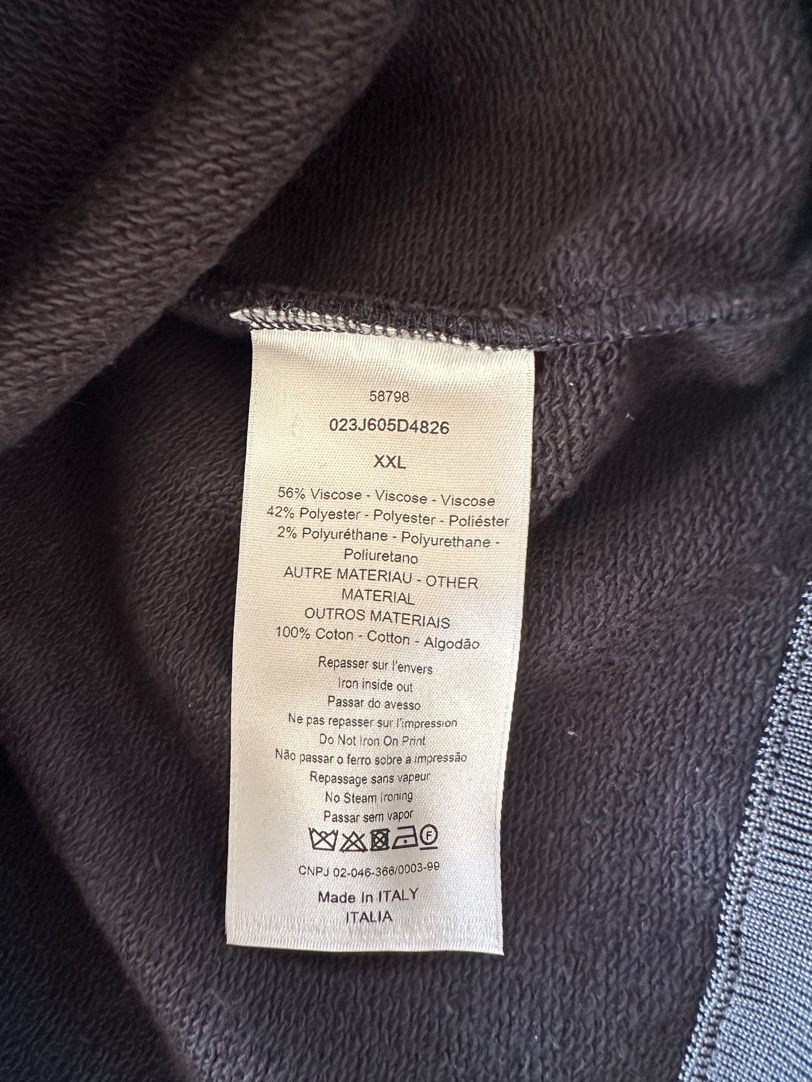 DIOR x Daniel Arsham Blue Embossed Metallic Logo Hoodie