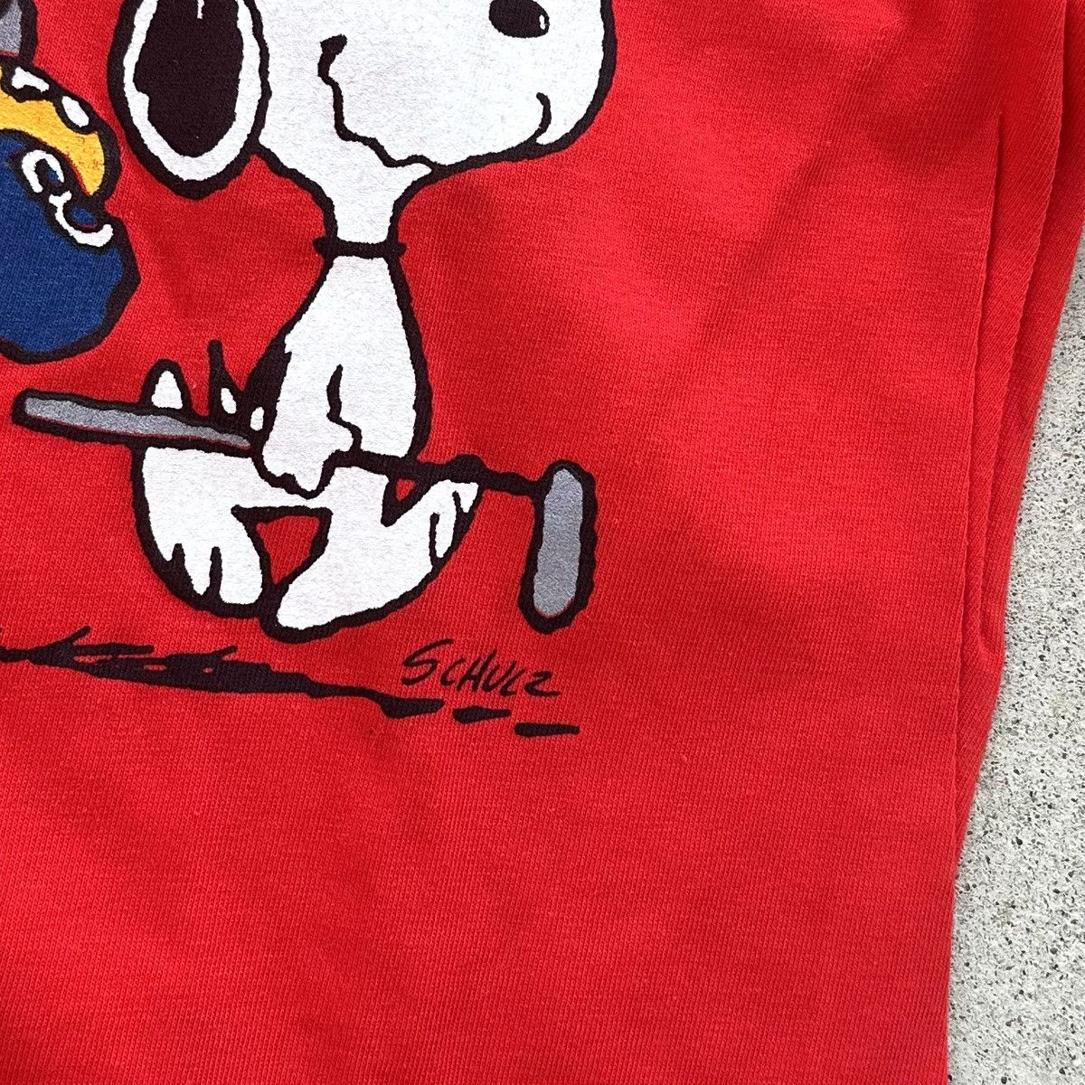 Peanuts Vintage Snoopy Joe Pro T Shirt 80s Single Stitch Funny Size US L / EU 52-54 / 3 - 2 Thumbnail