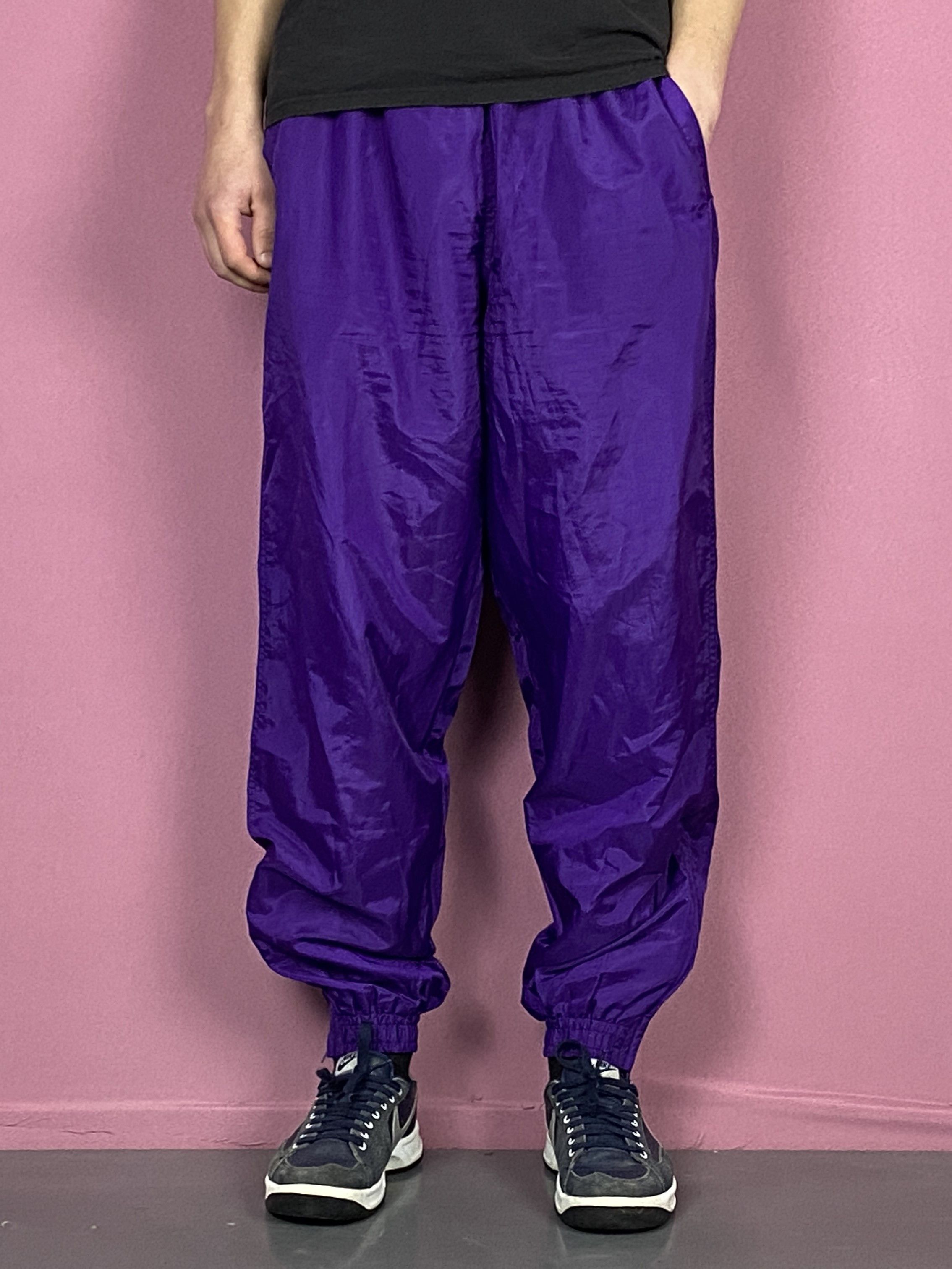 Designer × Vintage 90s Vintage Men's Track Pants - XL Size US 38 / EU 54 - 2 Thumbnail