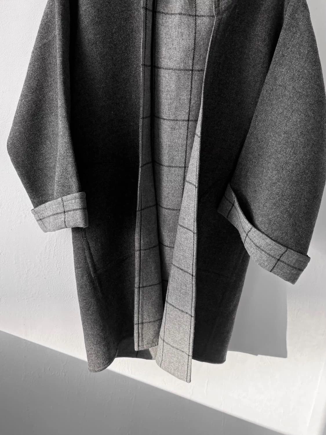 Comme des Garcons CDG 80s Vintage Archive Wool Overcoat Unisex Size ONE SIZE - 4 Thumbnail