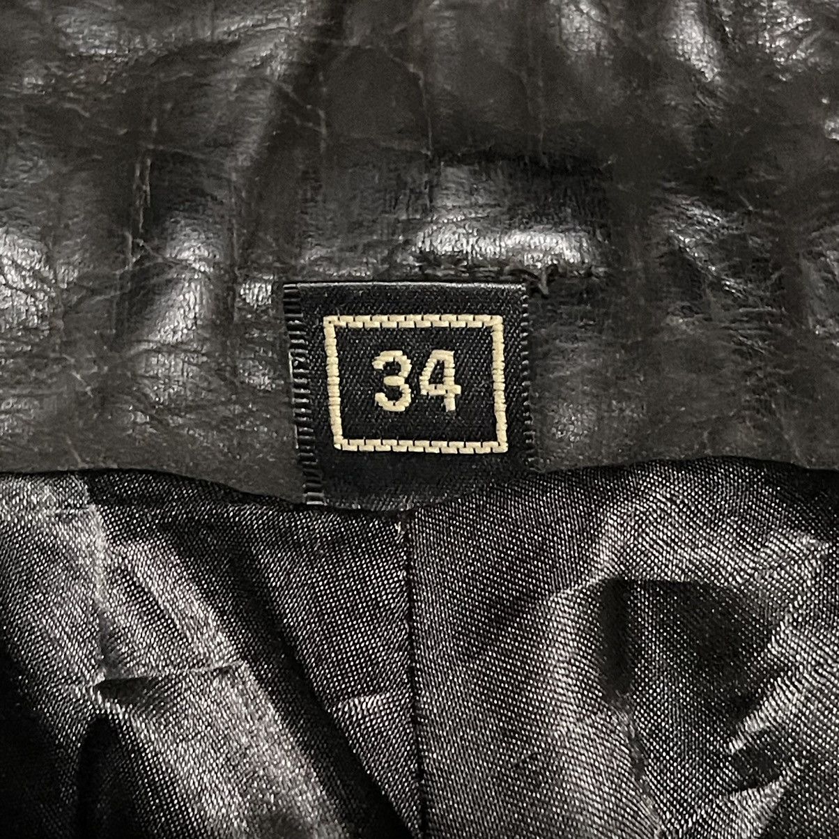 Leather Vintage Hard Leather Stuff Biker Pant Size US 34 / EU 50 - 9 Thumbnail