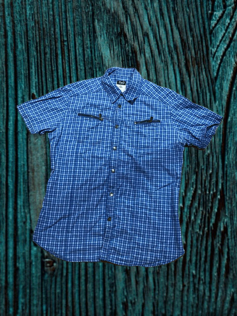 Dolce & Gabbana Dolce&Gabbana Short Sleeve Casual Button-Down Shirts Size US XL / EU 56 / 4 - 1 Thumbnail
