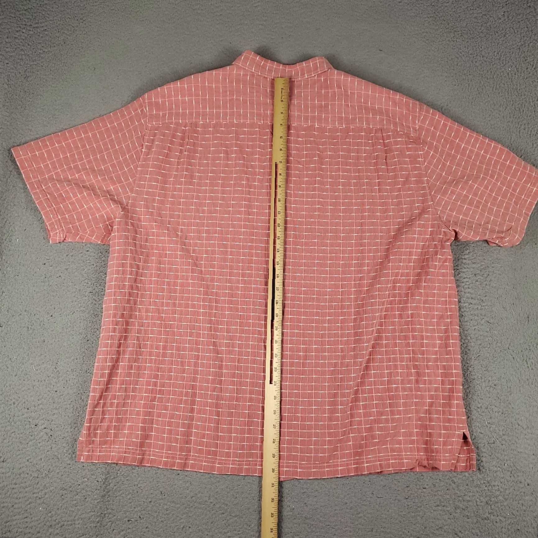 Tommy Bahama VINTAGE Tommy Bahama Shirt Men’s 3XL Short Sleeve Collared Button-Up Hawaiian Cotton Check Beach Tropical Size US XXL / EU 58 / 5 - 6 Thumbnail