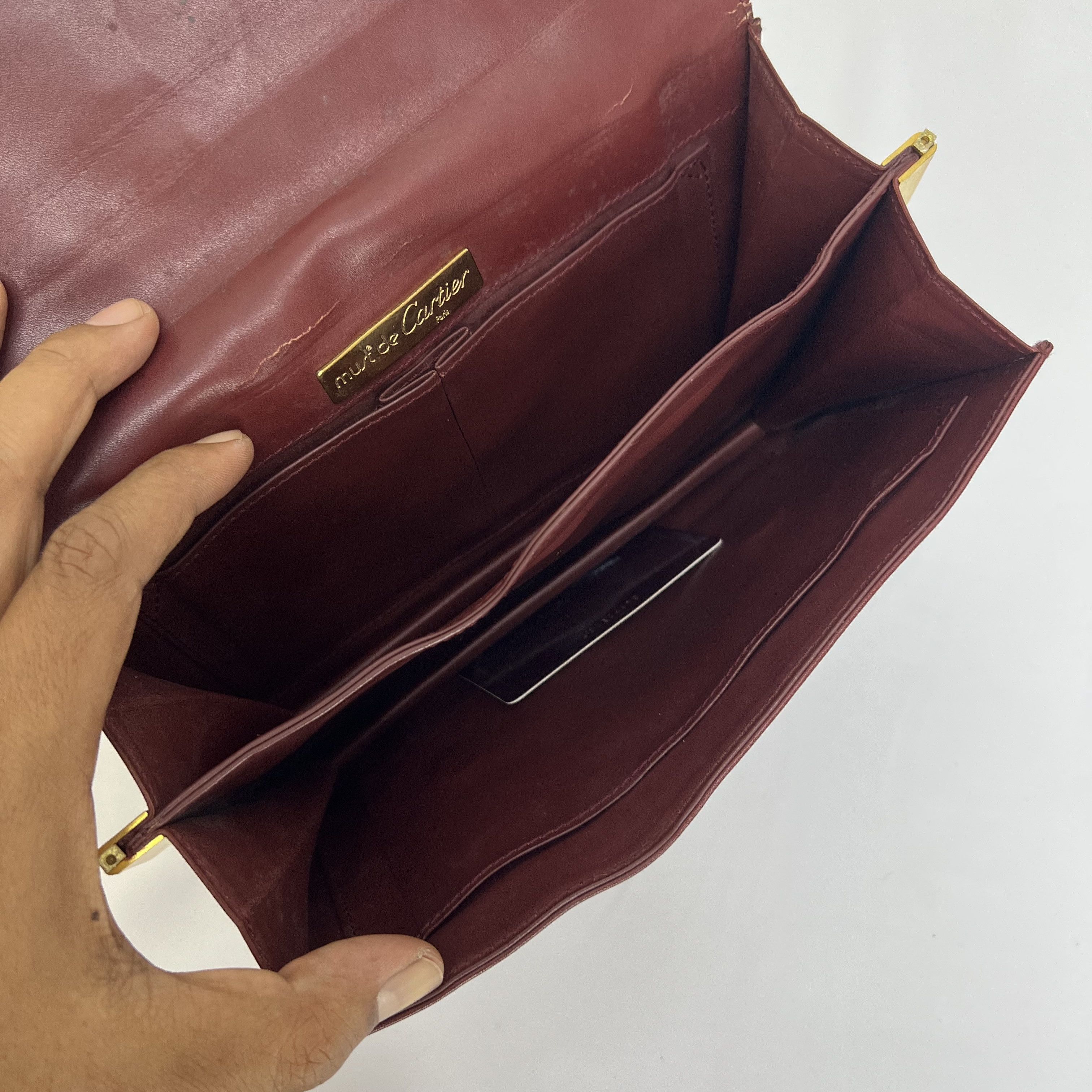 Cartier Vintage Cartier Clucthes Bag Size ONE SIZE - 13 Thumbnail