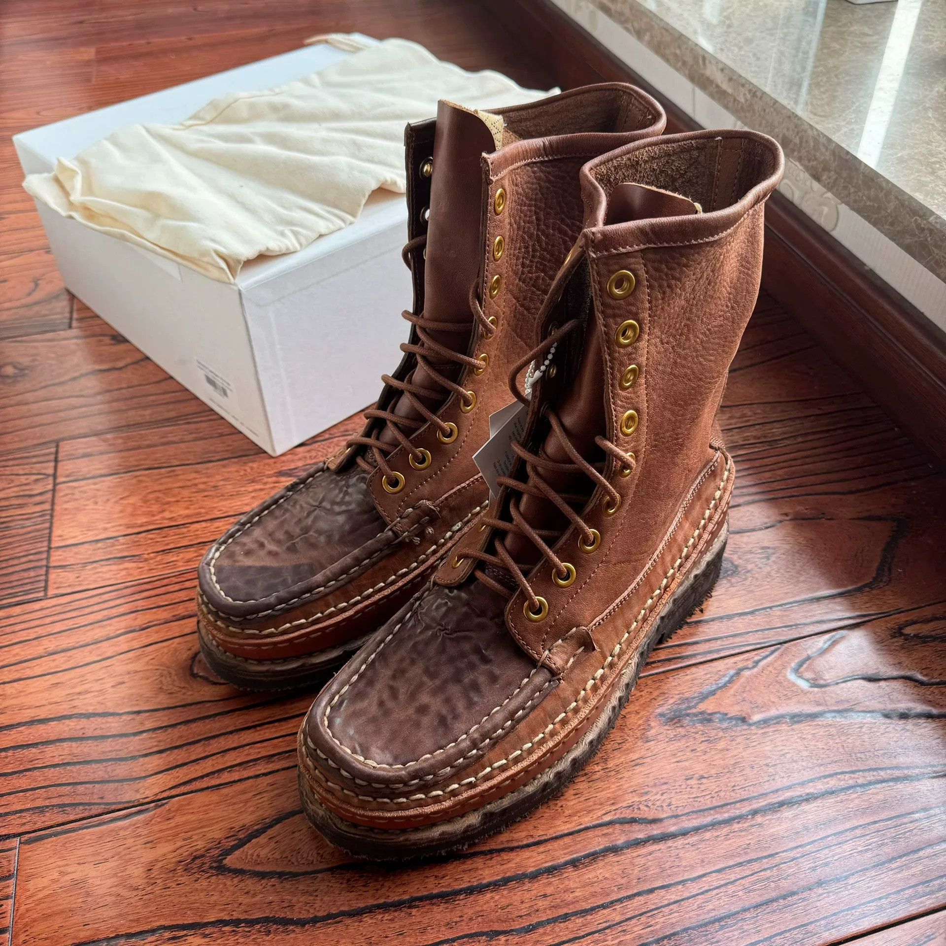 Visvim Visvim GRIZZLY CAMPER HI-FOLK Boots Size US 9.5 / EU 42-43 - 1 Thumbnail