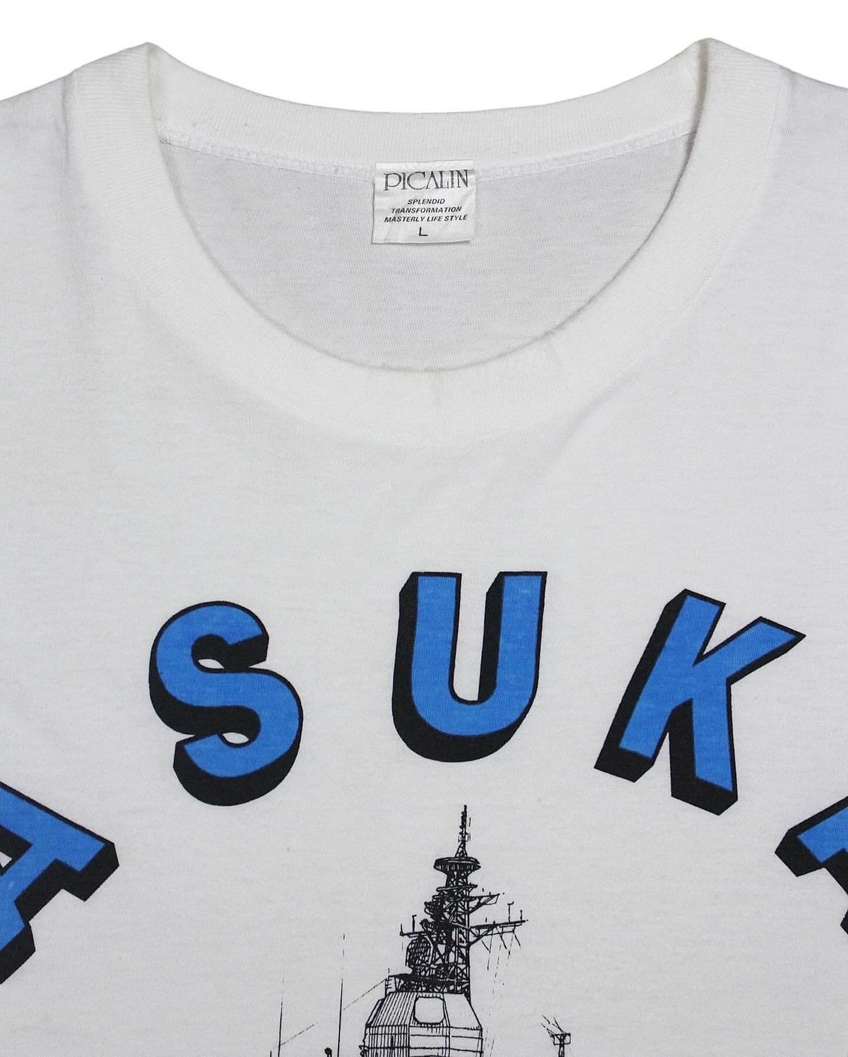 Japanese Brand × Vintage ASUKA M.S.D.F BY PICALIN T SHIRT Size US L / EU 52-54 / 3 - 2 Thumbnail