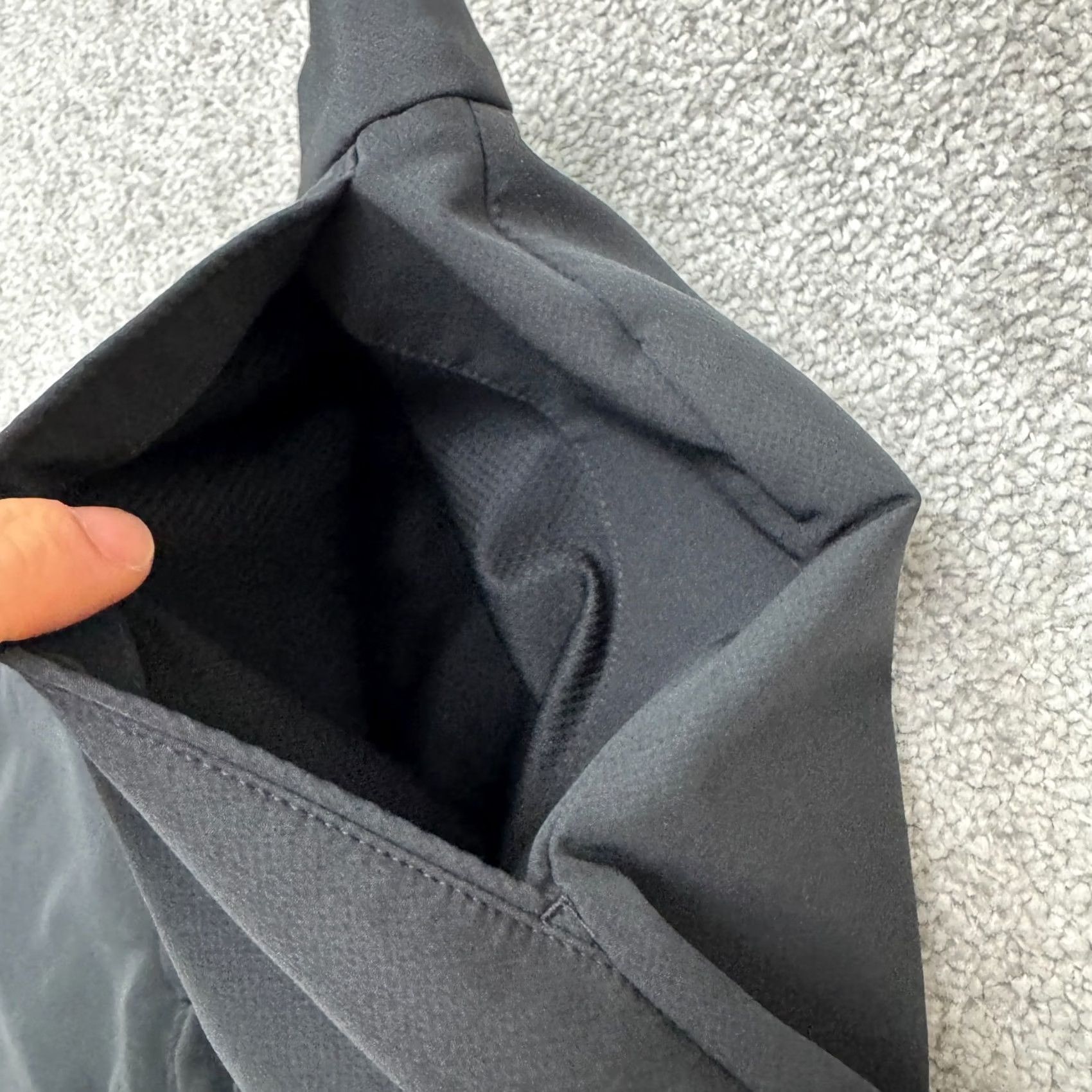 Nike Nike Golf Dri-Fit Pants Mens 38x30 Black Stretch Performance Active Regular Straight Garment Care Machine Washable Pockets Size US 38 / EU 54 - 4 Thumbnail