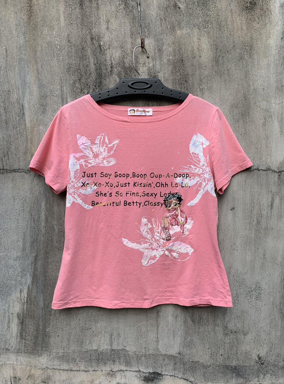 Universal Studios y2k Betty Boop Pink Top Tee Size L / US 10 / IT 46 - 1 Thumbnail