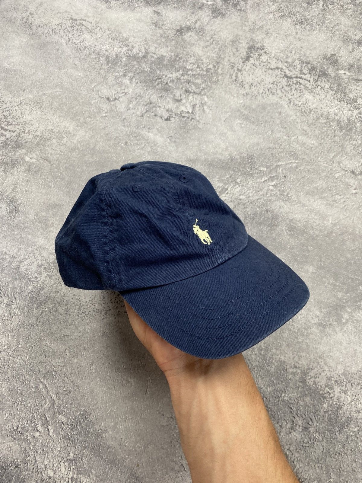 Polo Ralph Lauren Vintage Polo Ralph Lauren Cap Y2K Centre Logo Pony Blue Hat Size ONE SIZE - 3 Thumbnail