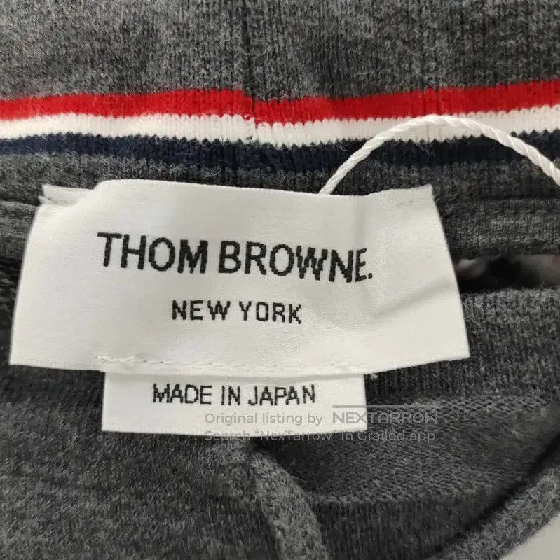 Thom Browne Thom Browne Gray Cotton Women's Casual Pants . Size 26" / US 2 / IT 38 - 3 Thumbnail