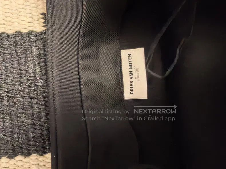 Dries Van Noten Dries Van Noten Black Midi Skirt Size 35" - 3 Thumbnail