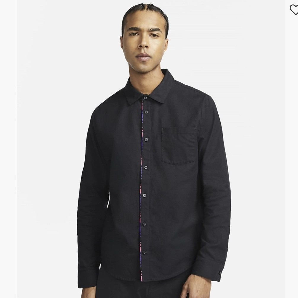 Nike SB Nike SB Flannel Button Up Black Shirt Size US L / EU 52-54 / 3 - 14 Thumbnail