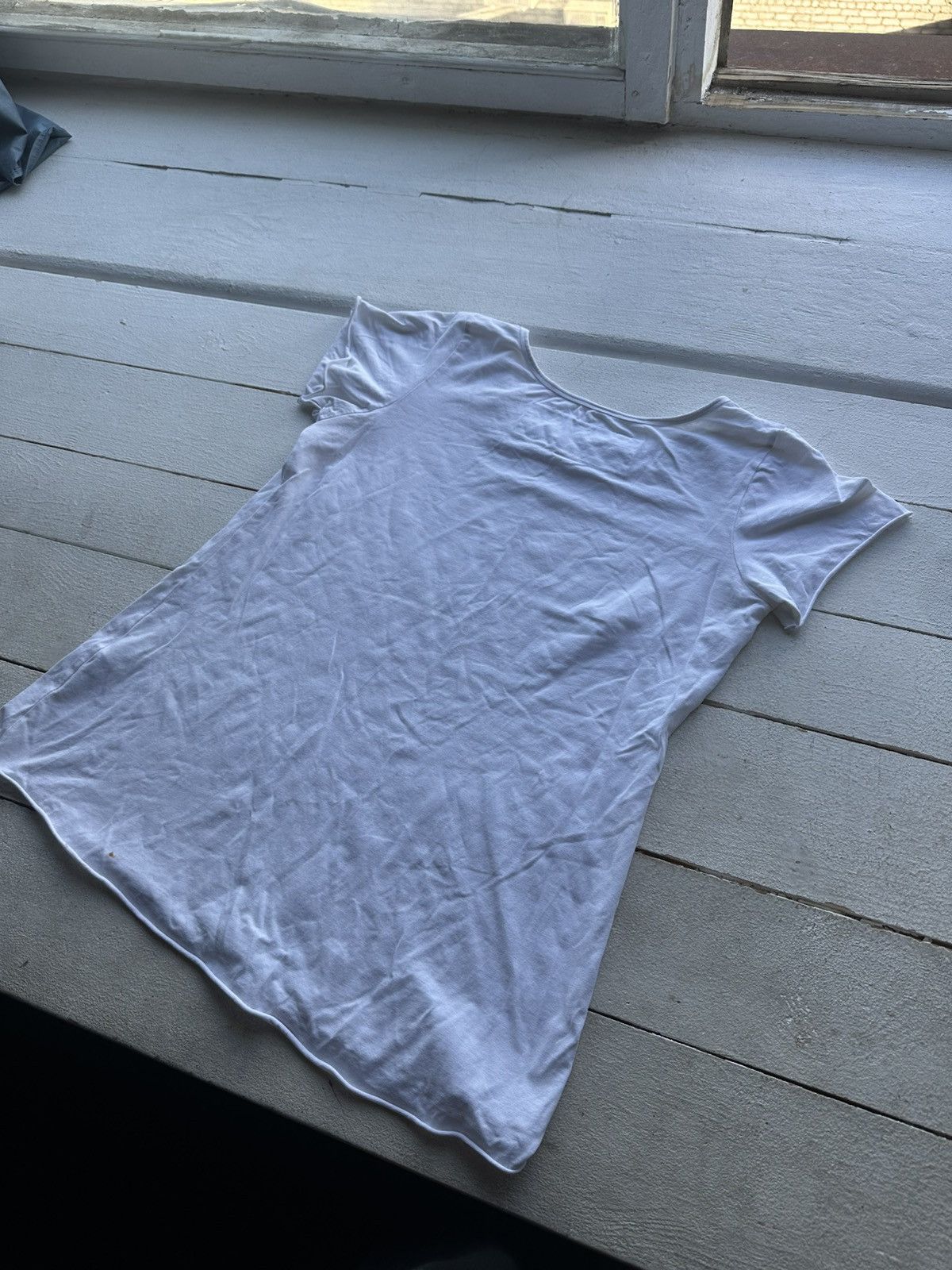 Rundholz RUNDHOLZ 🚨 WHITE T-SHIRT RARE AVANT GARDE OPIUM Size L / US 10 / IT 46 - 13 Thumbnail