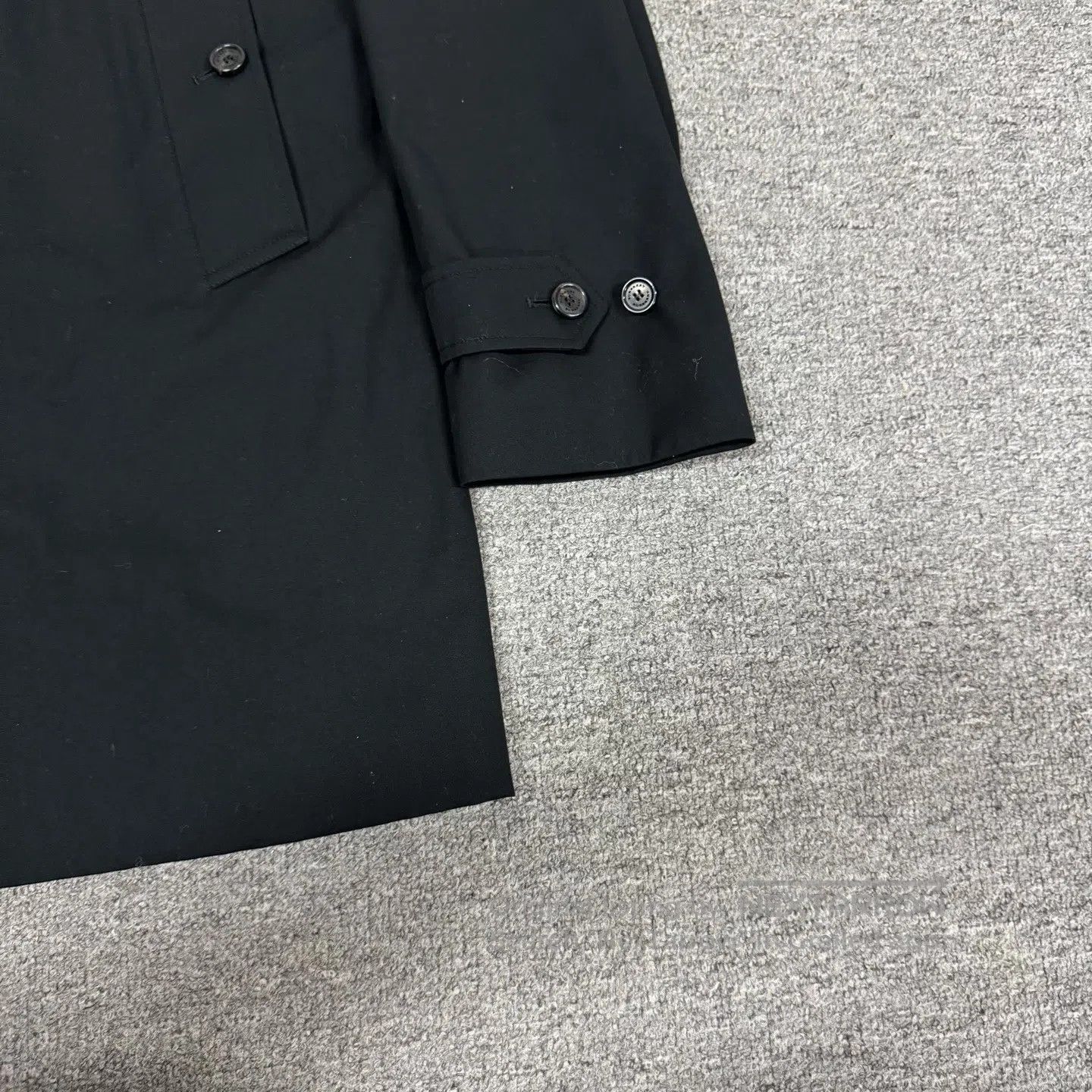 Burberry BURBERRY Black trench coat| Size US L / EU 52-54 / 3 - 4 Thumbnail
