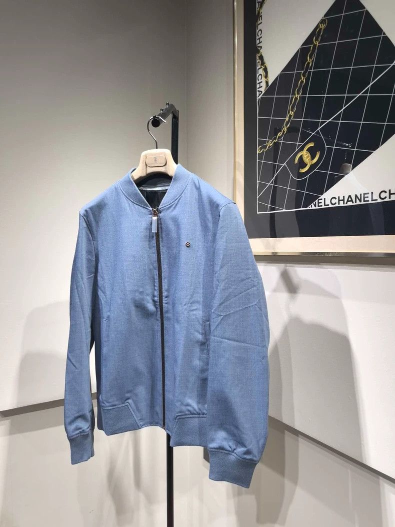 Givenchy Givenchy Heather blue textured jacket, wool Size US M / EU 48-50 / 2 - 3 Thumbnail