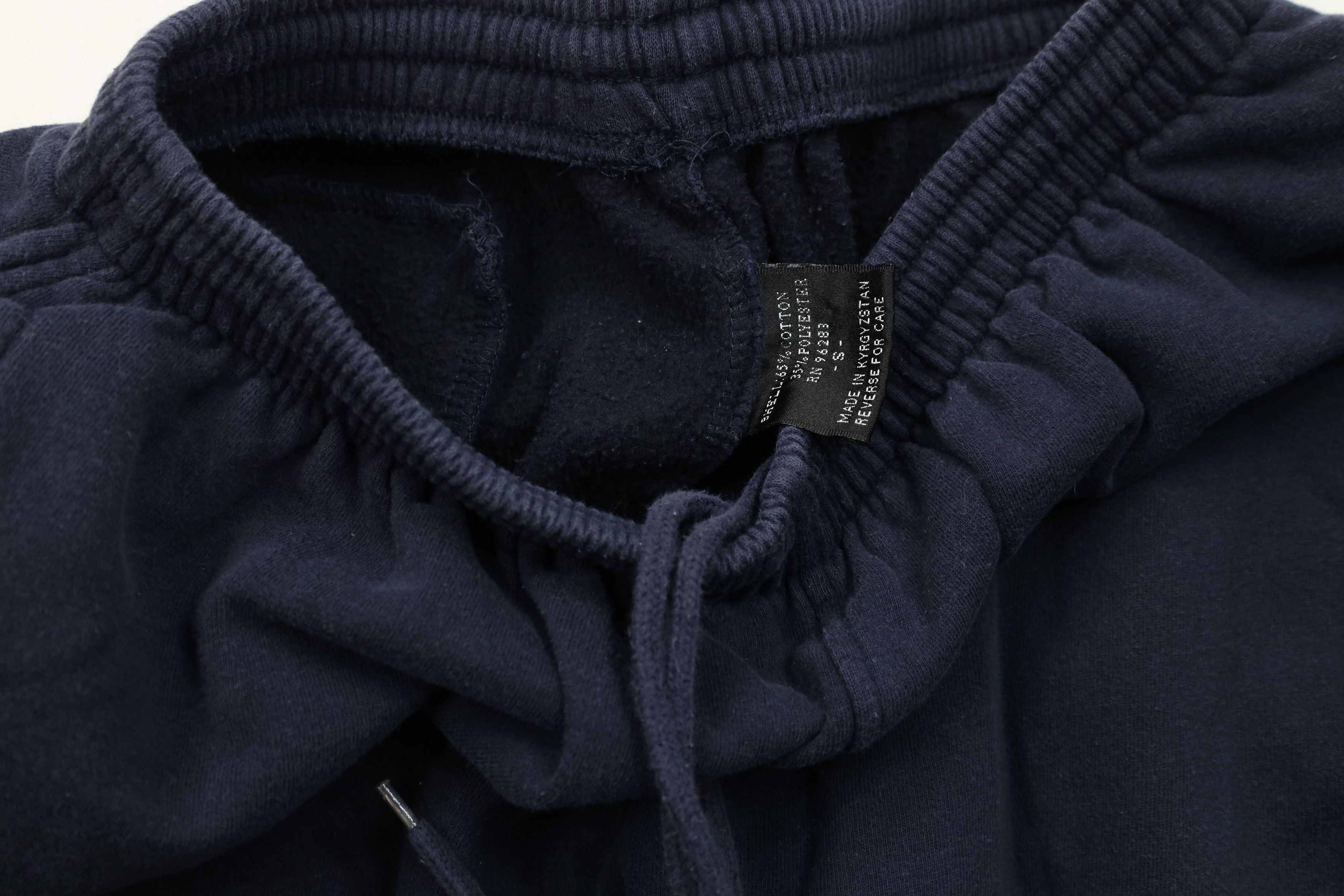 Vintage Vintage 90s Streetwear Wide Leg Sweatpants Pants Navy Blue Size US 32 / EU 48 - 8 Thumbnail