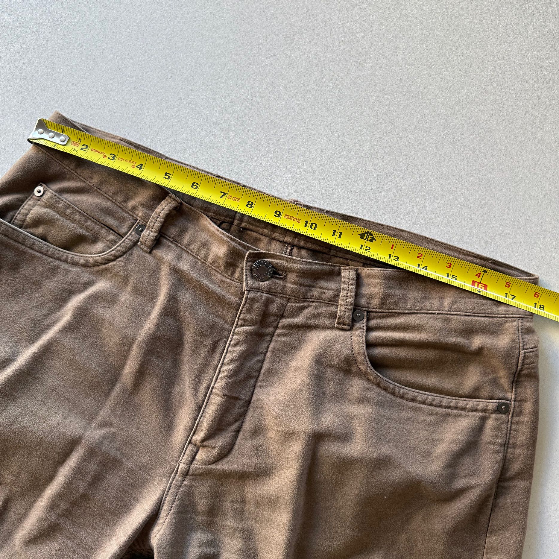 Helmut Lang Helmut Lang Moleskin Cotton Pants Size US 34 / EU 50 - 11 Thumbnail