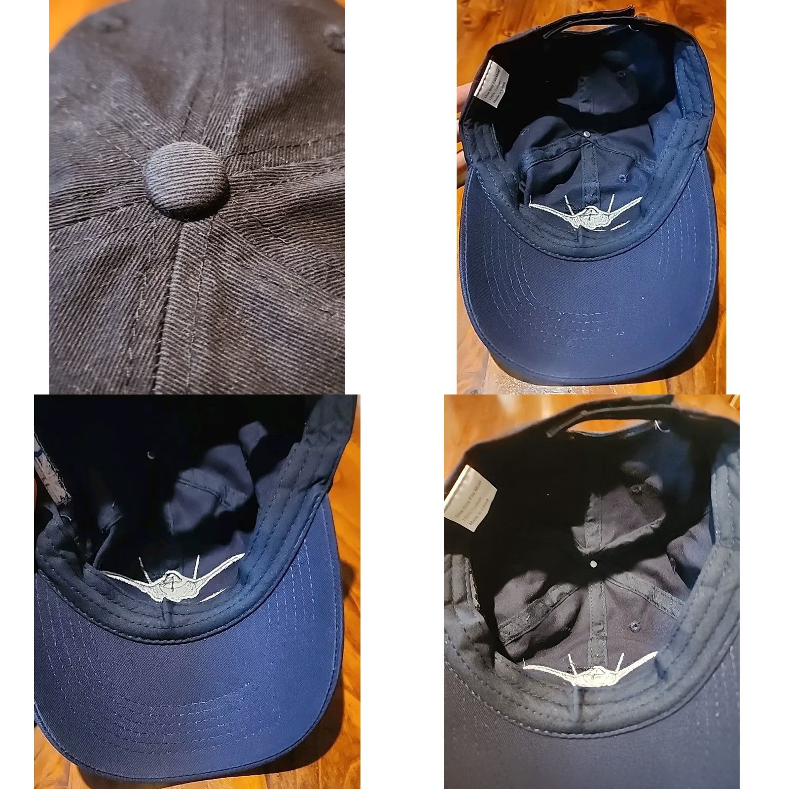 Vintage F35 Fighter Jet Australia Strapback Hat Casual One Size Mens Size ONE SIZE - 8 Thumbnail
