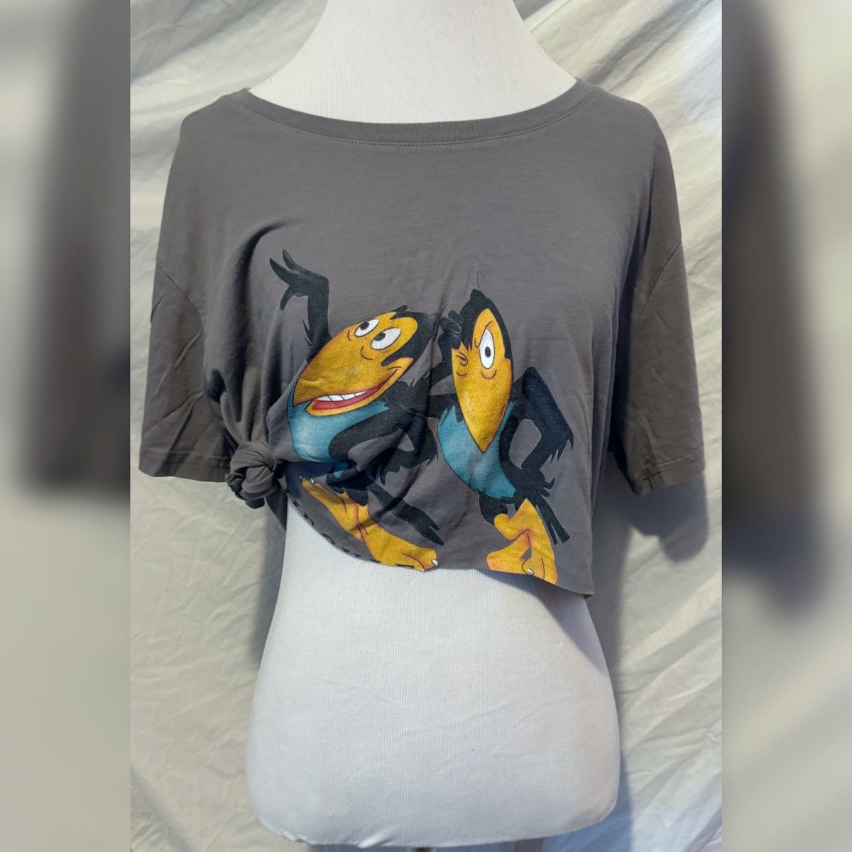 Vintage Heckle and Jeckle, Vintage, Cropped Short Sleeve Tee, OSFM Size ONE SIZE - 14 Thumbnail