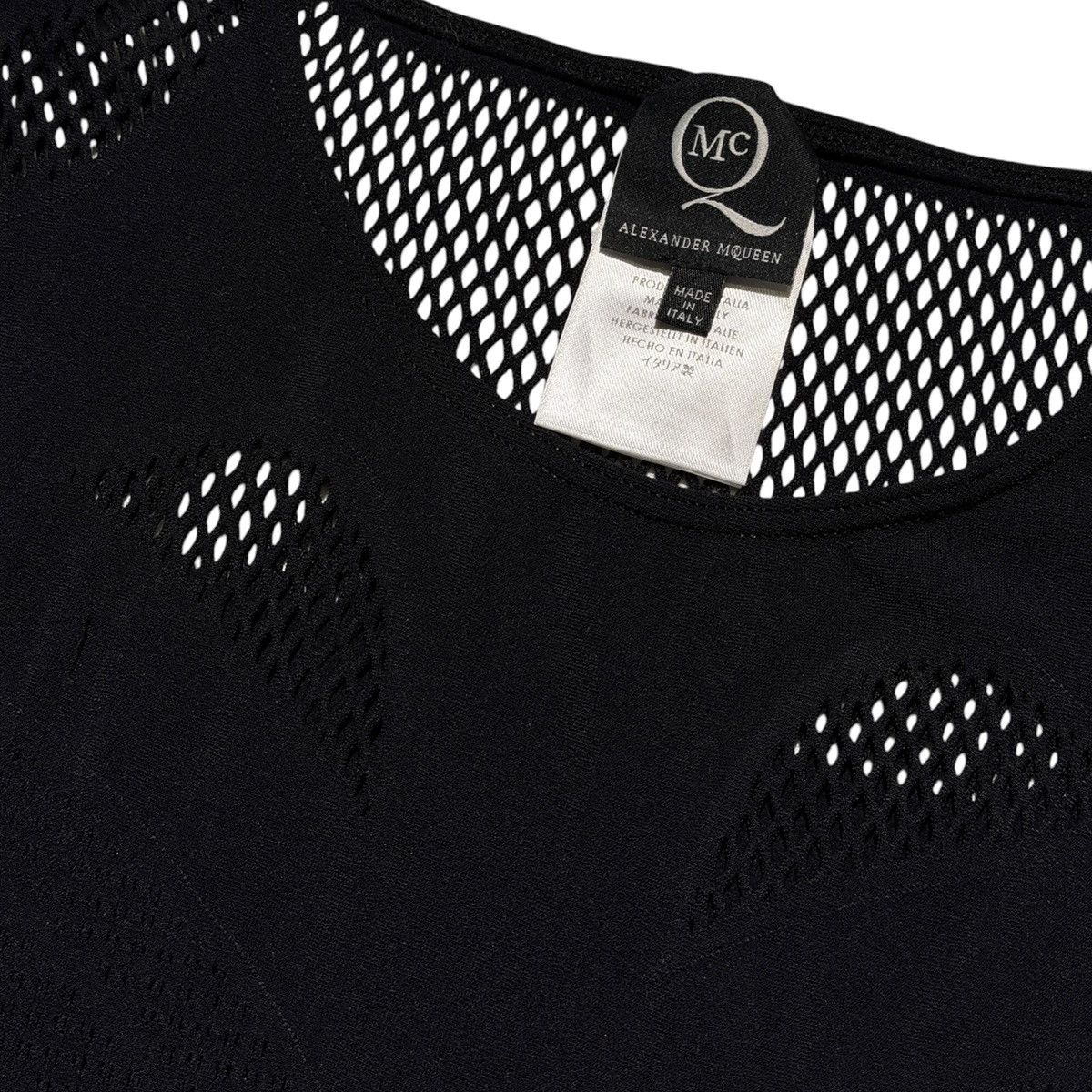 Alexander McQueen Stretch cutout bodysuit Size M / US 6-8 / IT 42-44 - 2 Thumbnail