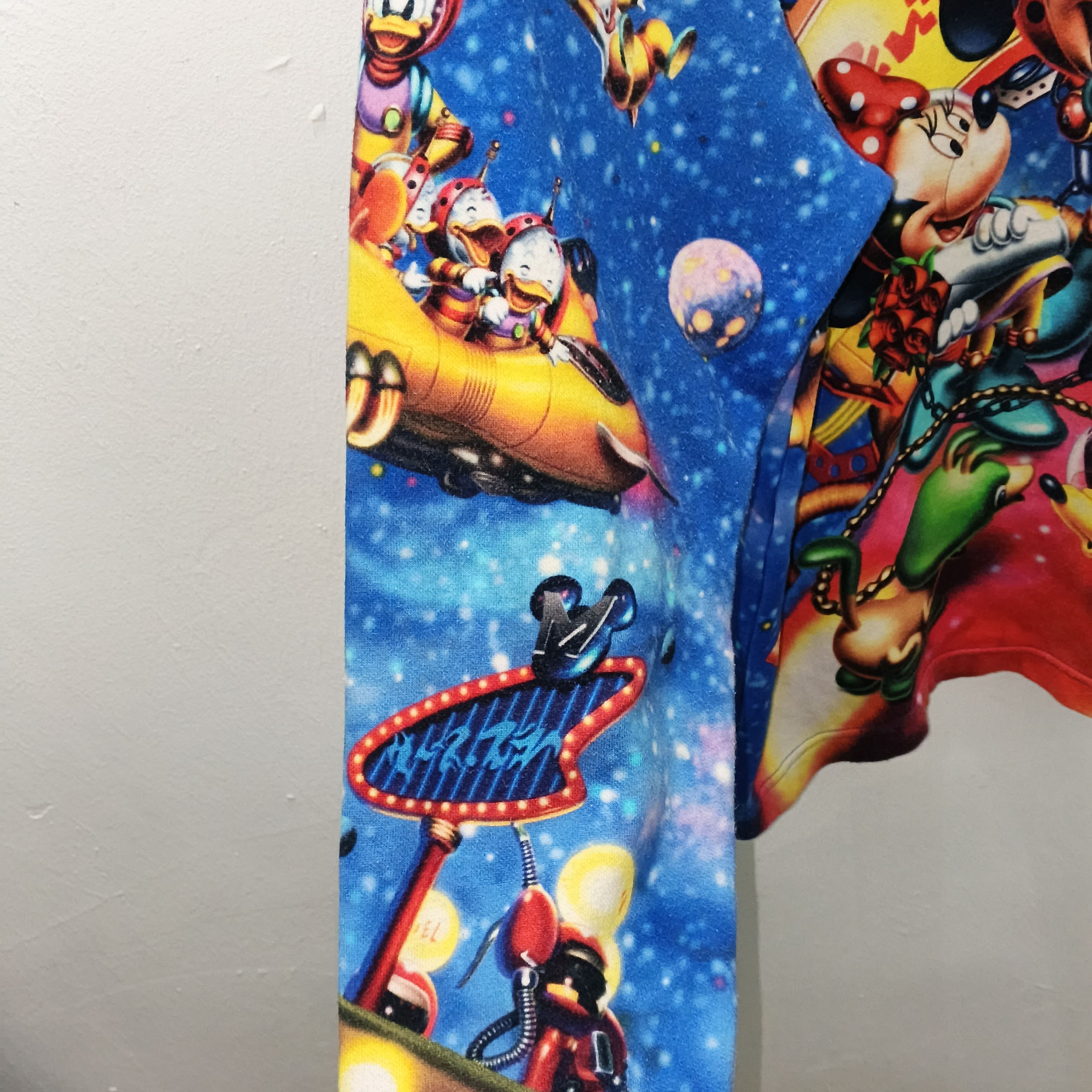 Disney Vintage 90's Disney AOP Mickey Mouse Astronaut Size Large Size US L / EU 52-54 / 3 - 4 Thumbnail