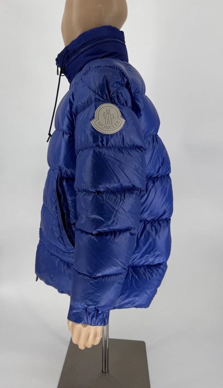 Moncler Moncler Puffer Jacket Blue Full Zip Men’s Size 6 Size US L / EU 52-54 / 3 - 11 Thumbnail