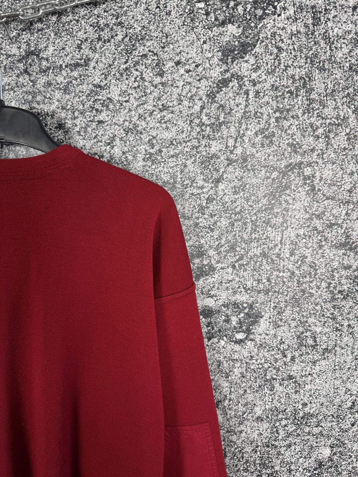 Paul & Shark Paul Shark Wool Sweater Red Henley Knit Made In Italy XL Size US XL / EU 56 / 4 - 12 Thumbnail