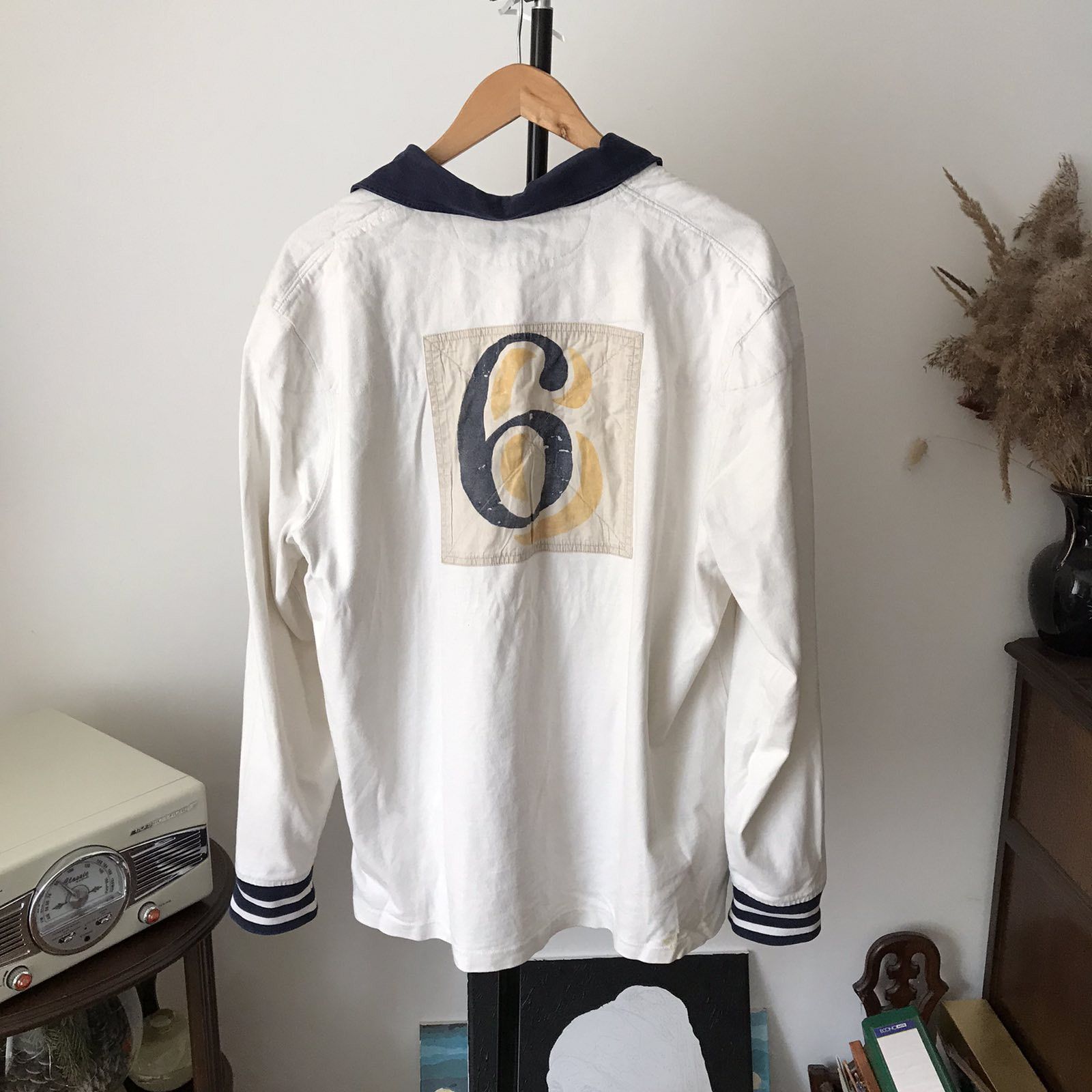 Polo Ralph Lauren Vintage Rugby Jersey Polo Ralph Lauren size XL big logo Size US XL / EU 56 / 4 - 2 Thumbnail