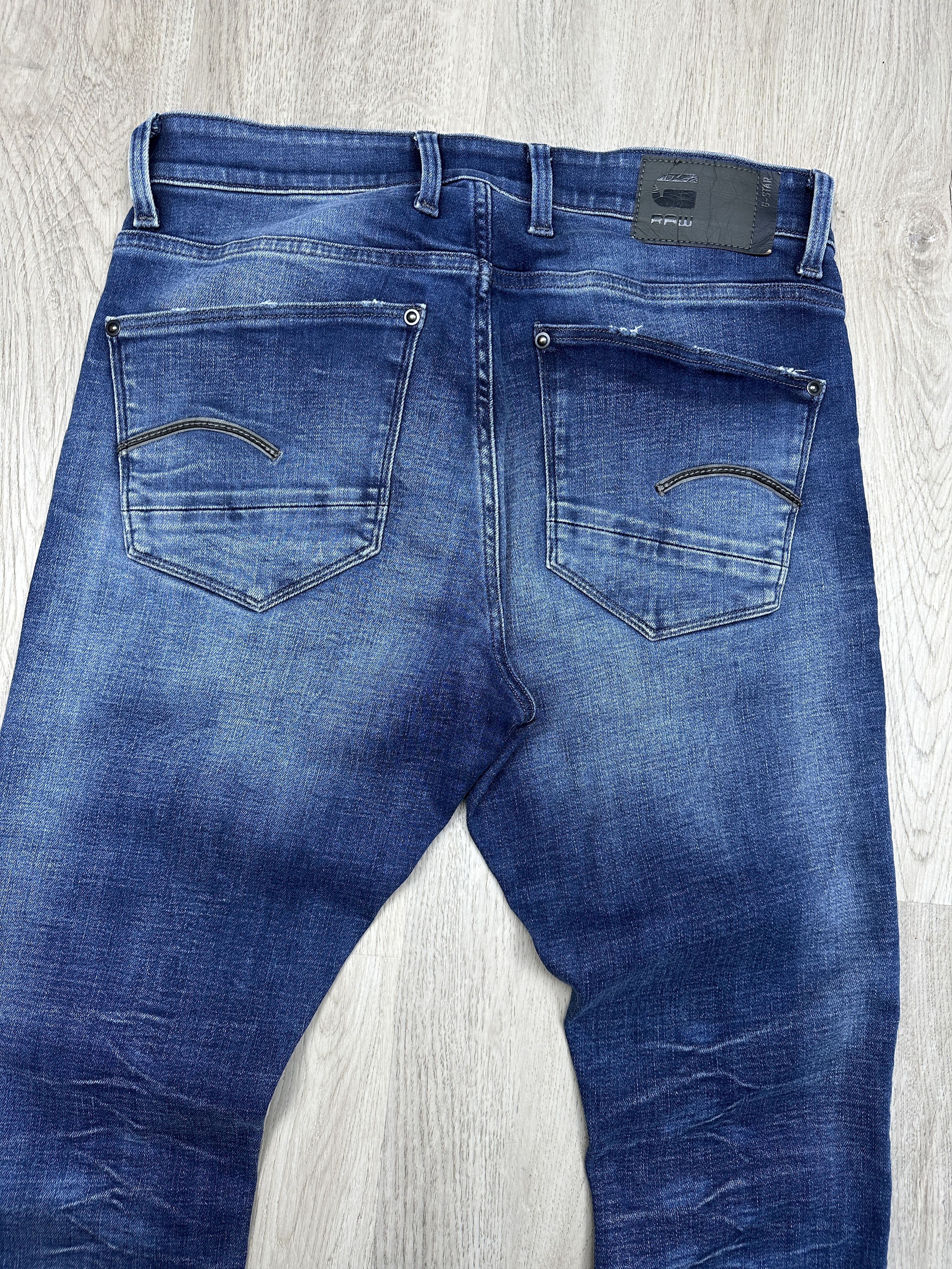 G-Star G Star Raw Mens Revend Skinny Denim Pants Jeans Size US 32 / EU 48 - 8 Thumbnail