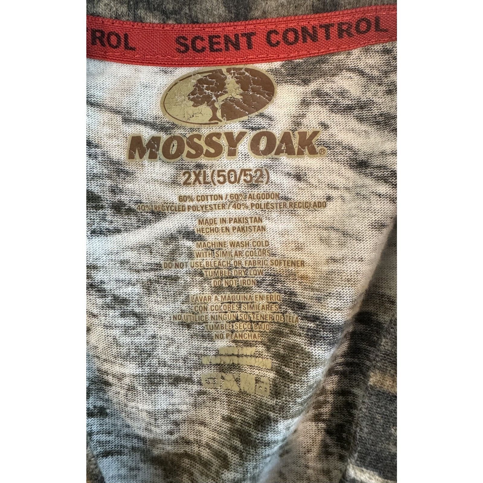Mossy Oaks Mossy Oak Mens 2XL Camouflage Long Sleeve Hunting Tee Size US XXL / EU 58 / 5 - 3 Thumbnail