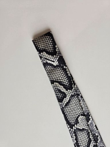 Tom Ford o1sm1stk0824 Size: OS / Silk Tie in Black Grey Size ONE SIZE - 3 Thumbnail