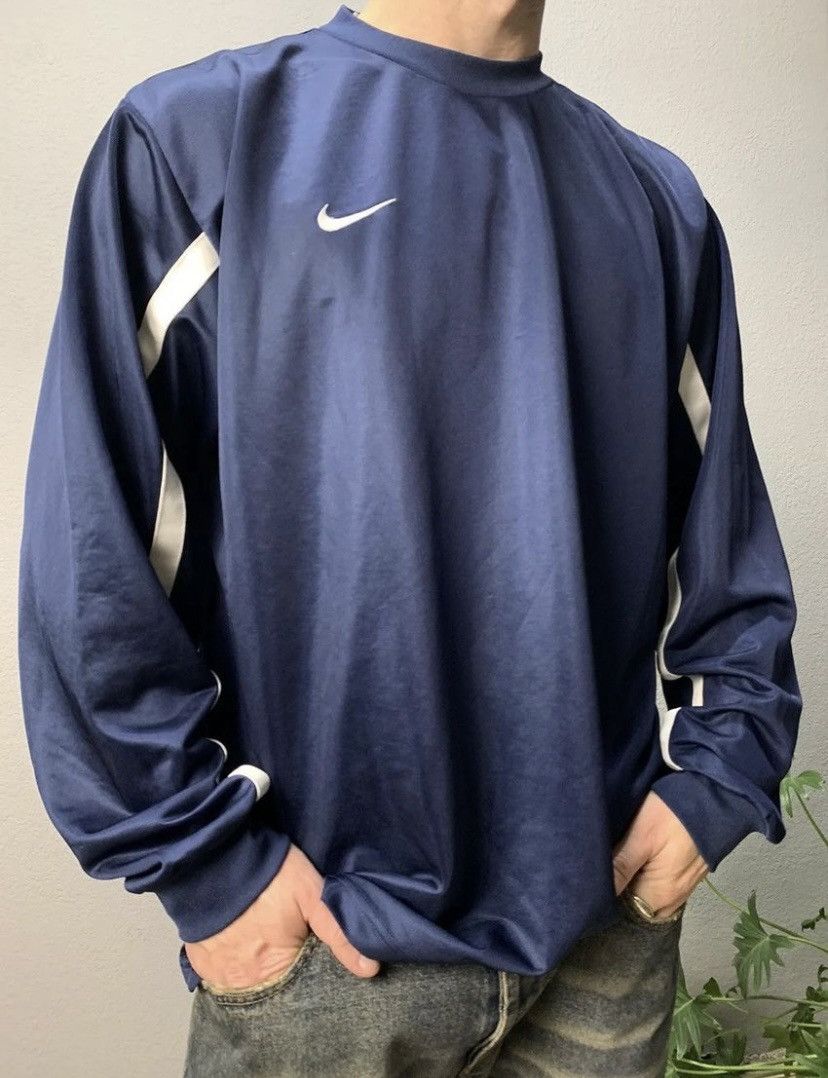 Nike Nike Rugby Long Sleeve Vintage Size US XL / EU 56 / 4 - 1 Thumbnail