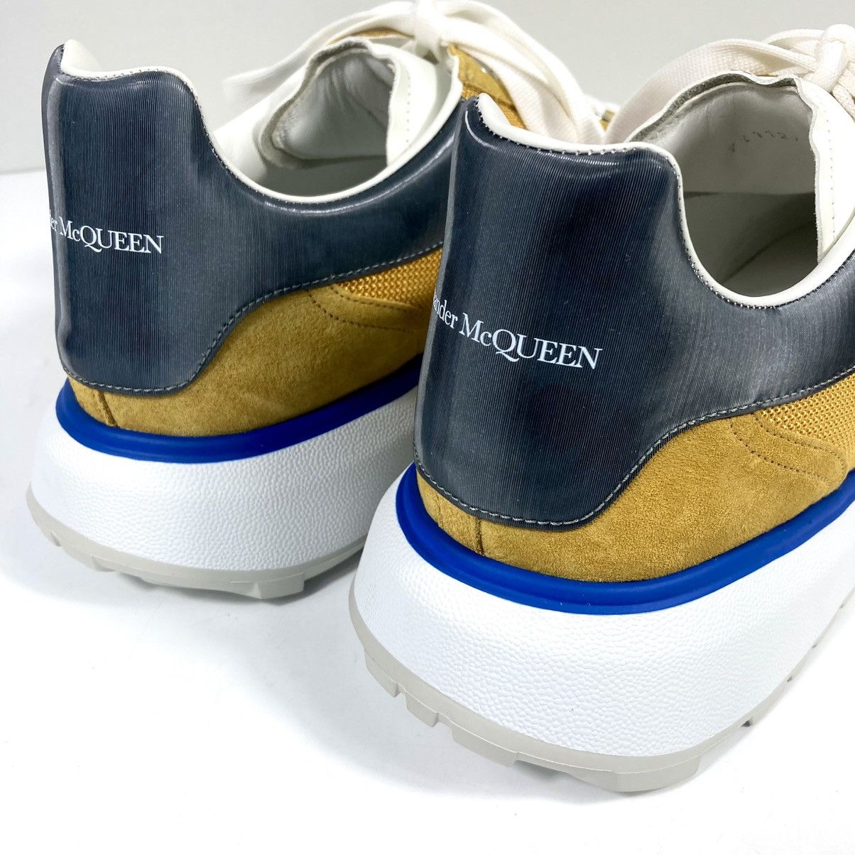 Alexander McQueen Alexander McQueen Mens Court Trainer Sneakers Yellow 43 EU Size US 10 / EU 43 - 12 Thumbnail