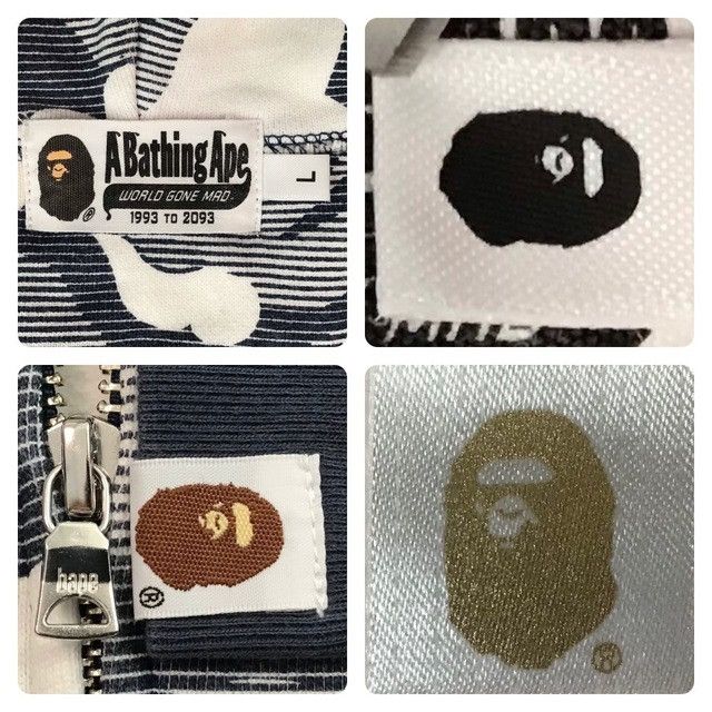 Bape BAPE camo full zip hoodie a bathing ape Size US L / EU 52-54 / 3 - 6 Thumbnail