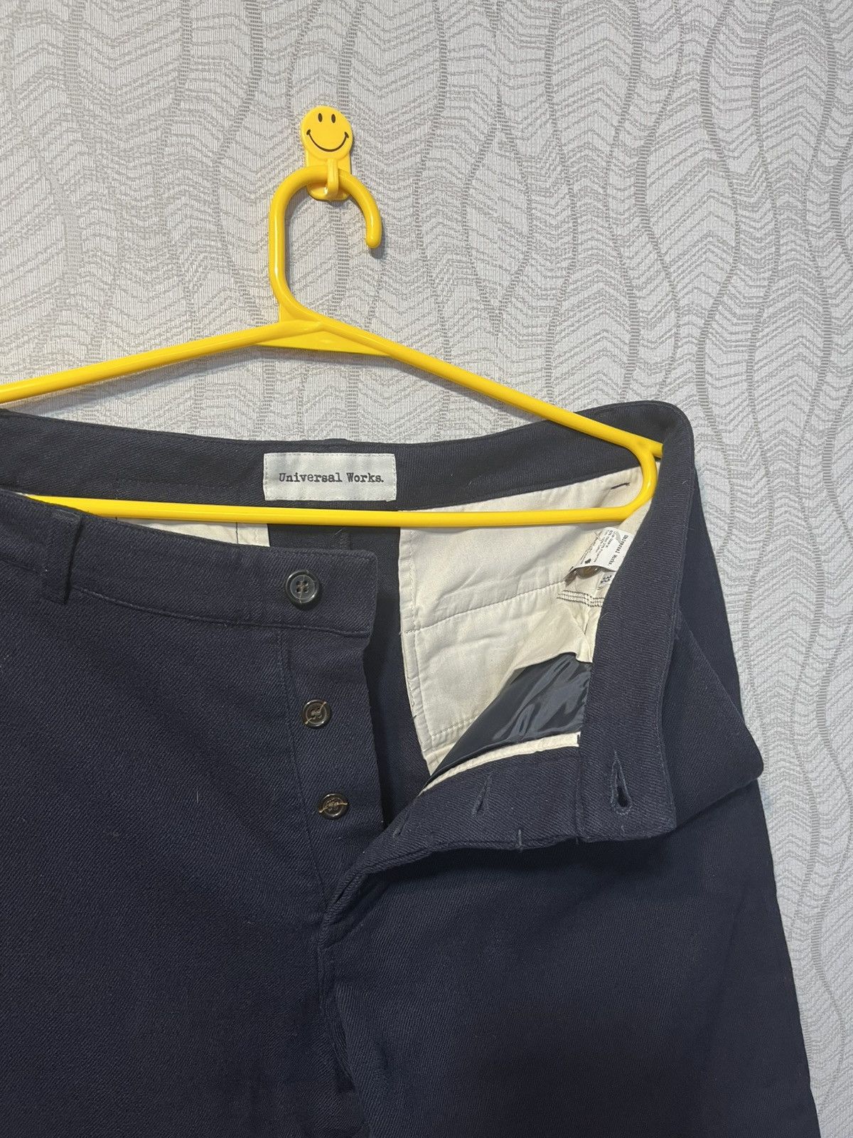 Universal Works Universal Works Dark Navy Wool Casual Shorts Size 32 Size US 32 / EU 48 - 8 Thumbnail